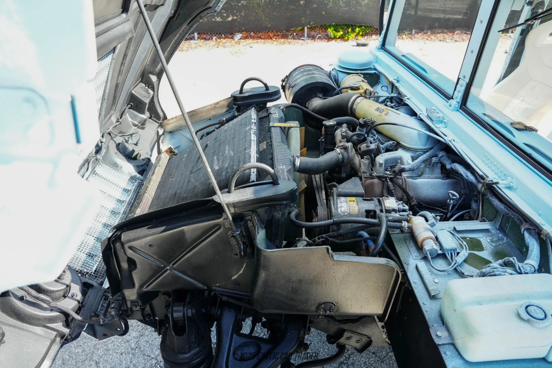 1987 AM General Humvee - Engine Photo