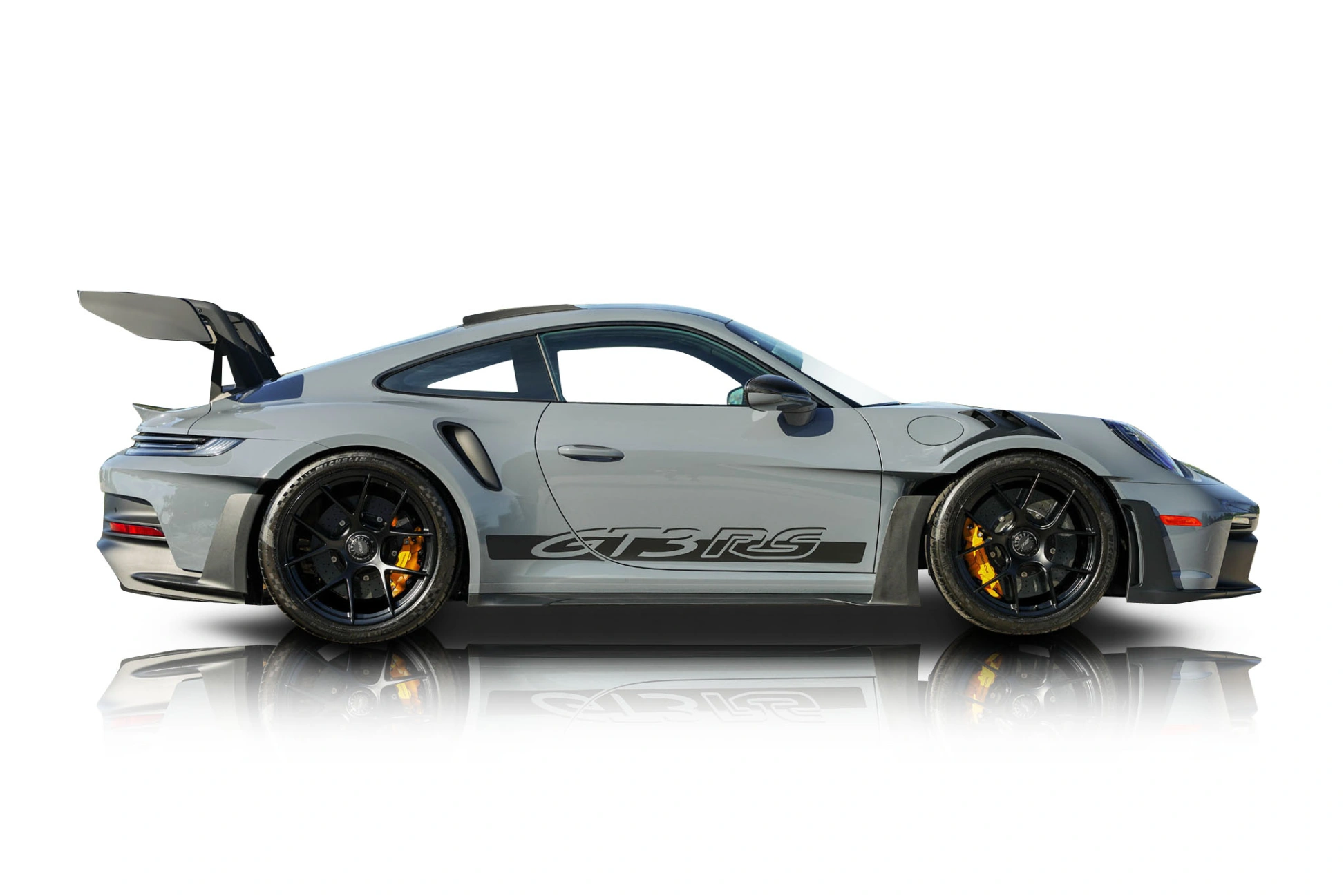 An incredible side shot photo of a car that you should buy.
