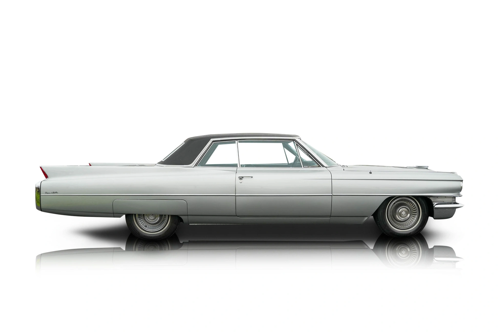 An incredible side shot photo of aCadillac DeVille that you should buy.