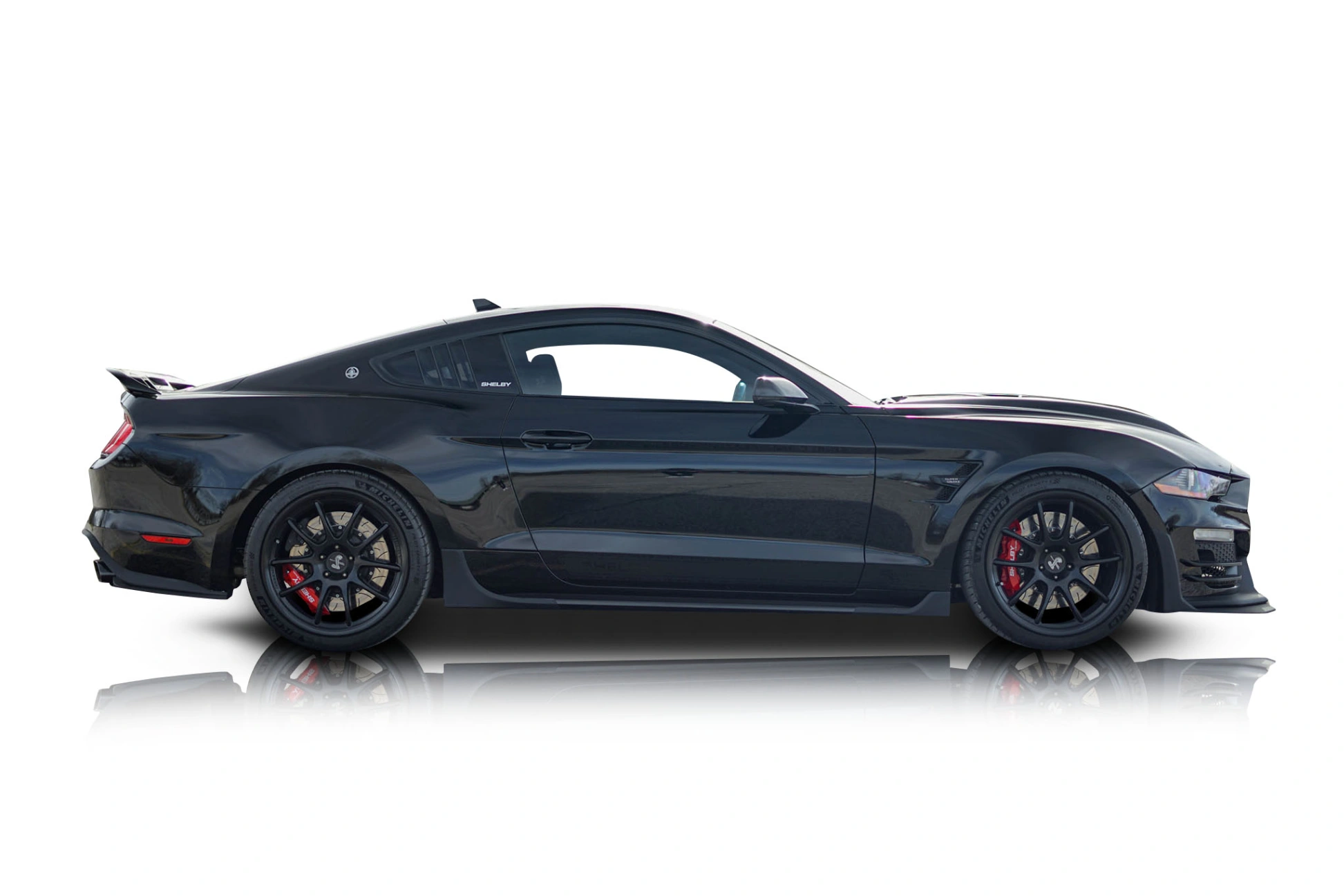 An incredible side shot photo of a Ford Mustang that you should buy.