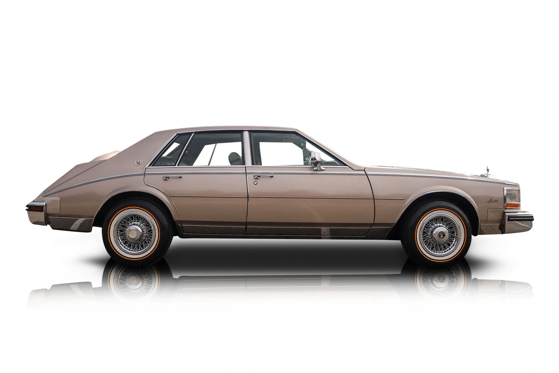 An incredible side shot photo of a Cadillac Seville that you should buy.