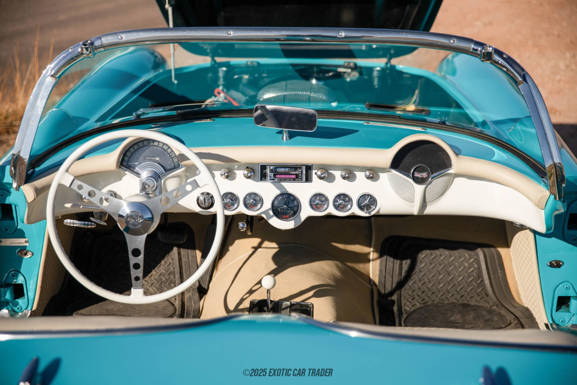 1957 Chevrolet Corvette - Interior Photo