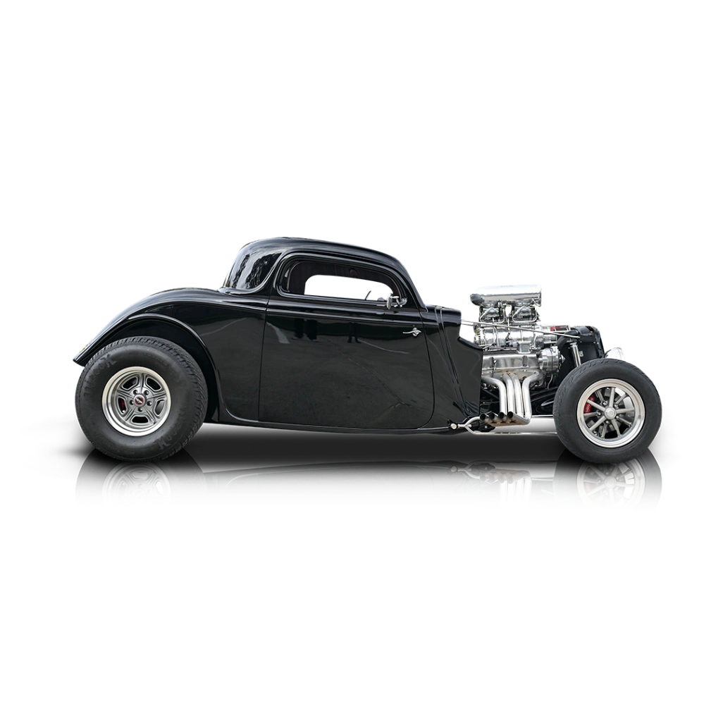 1933 Ford Model 40 - Passenger side