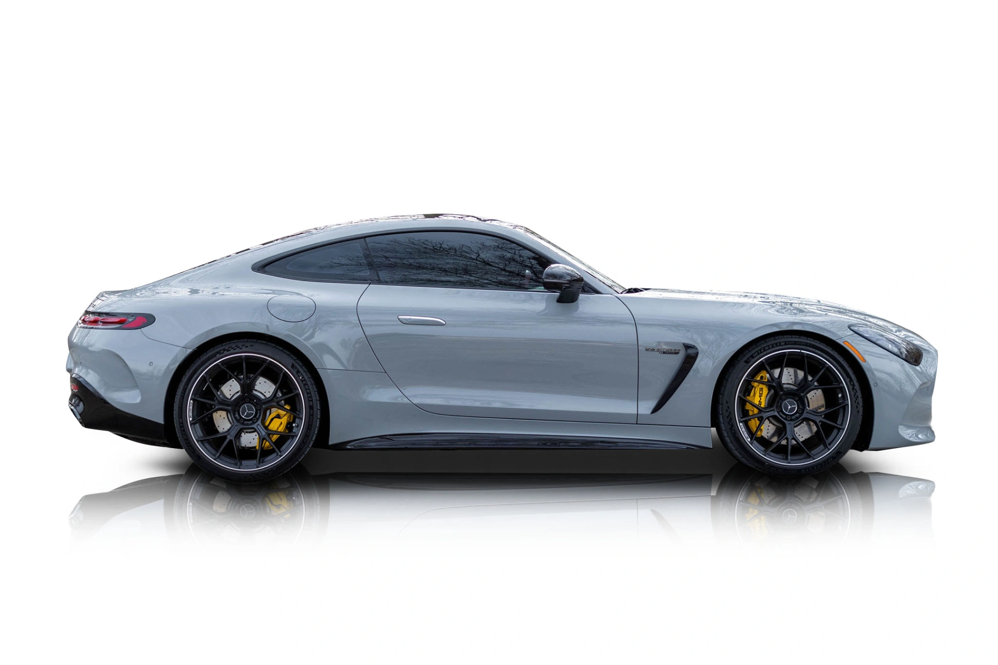 An incredible side shot photo of a car that you should buy.