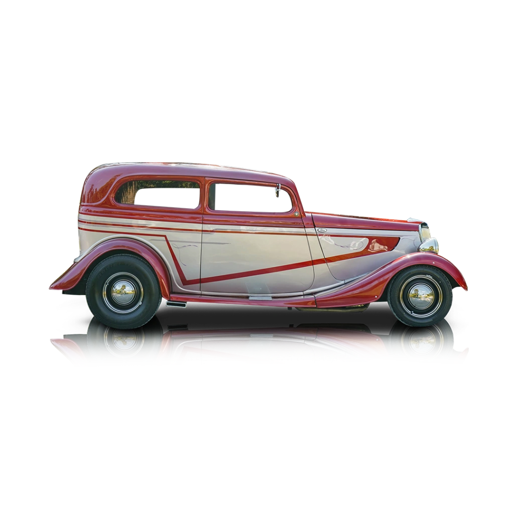 1934 Ford Model 40 - Passenger side