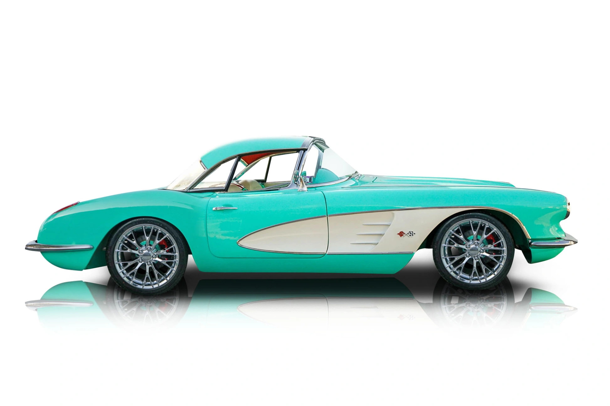 An incredible side shot photo of a Chevrolet Corvette that you should buy.