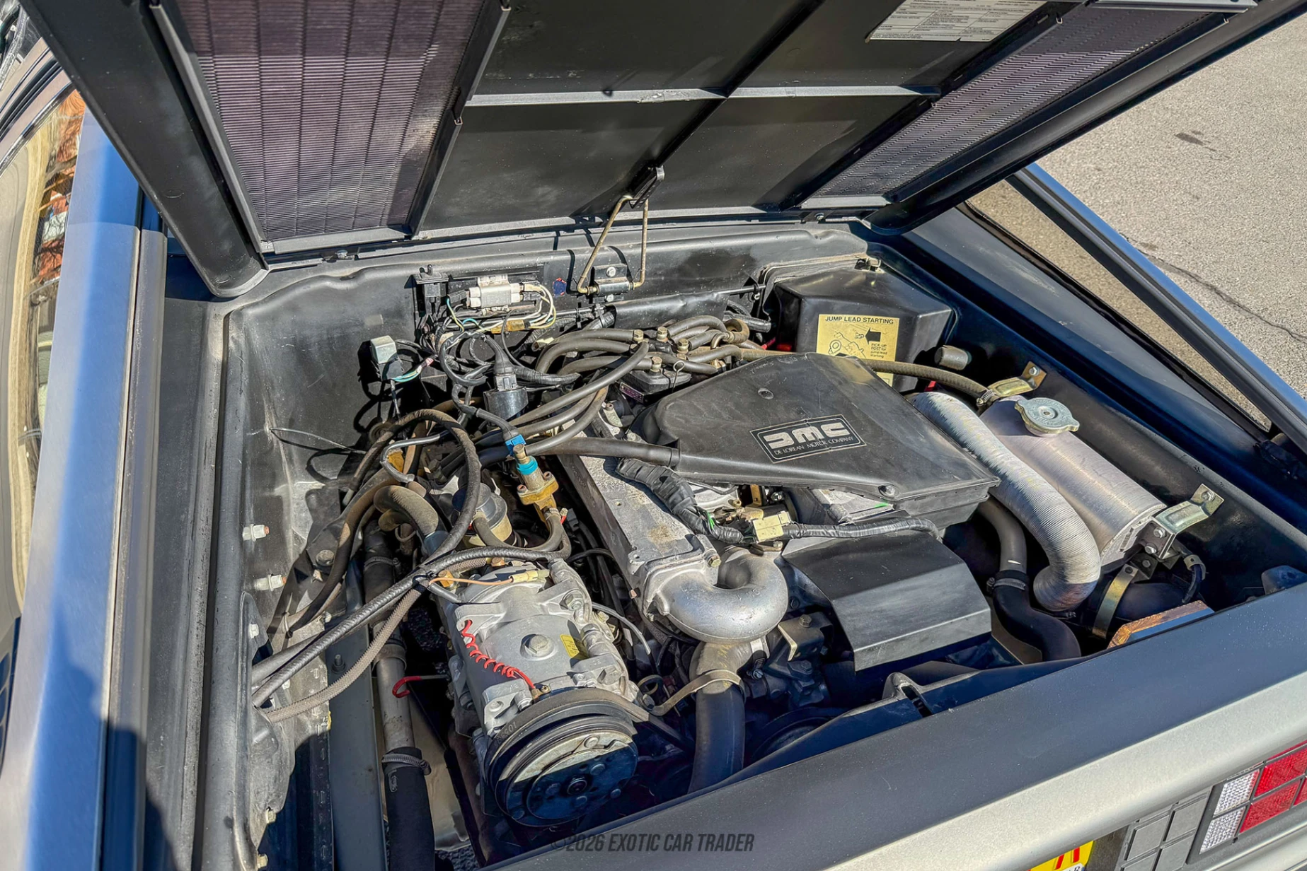 1981 DeLorean DMC 12 - Engine Photo