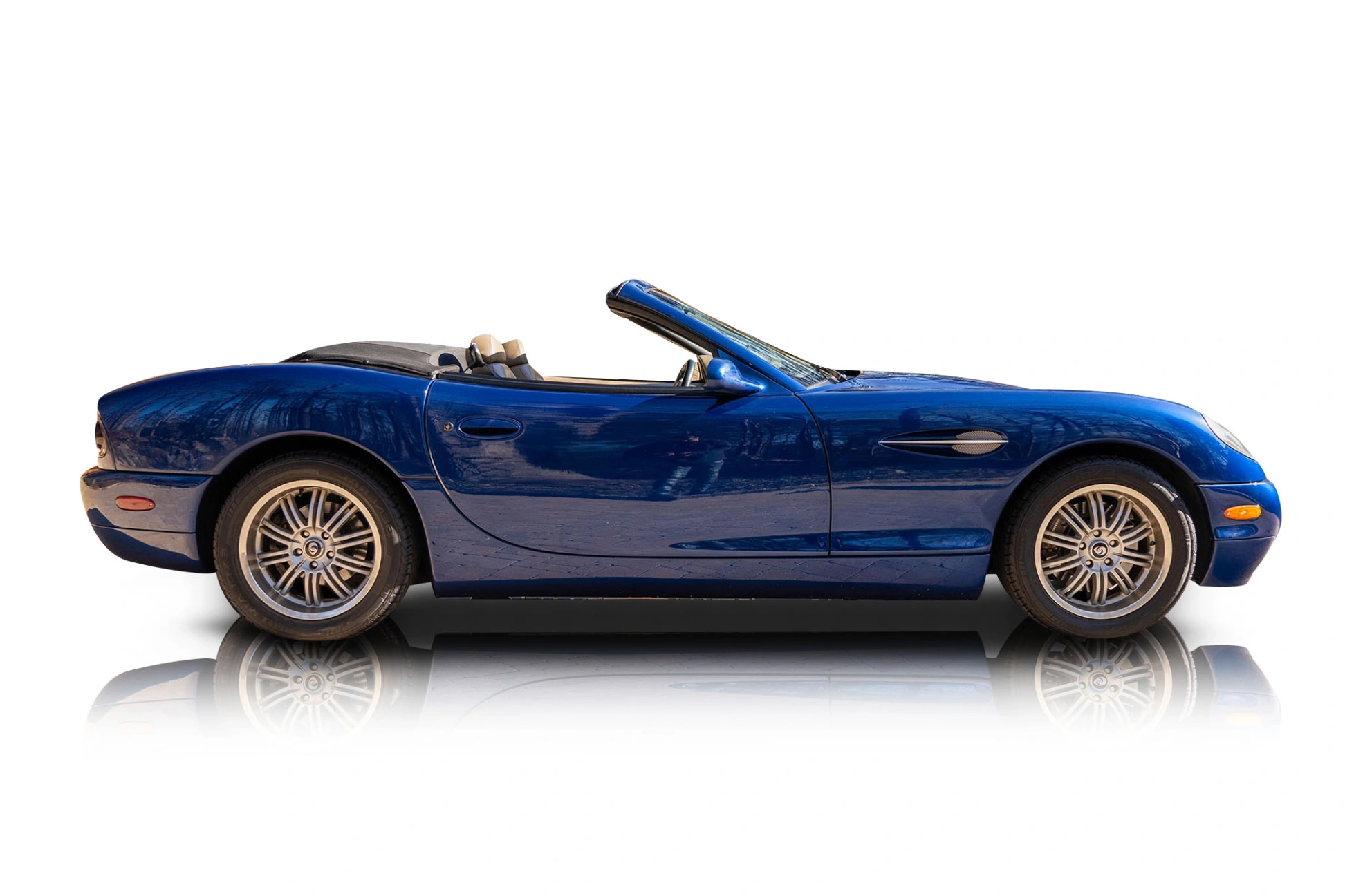 An incredible side shot photo of a car that you should buy.