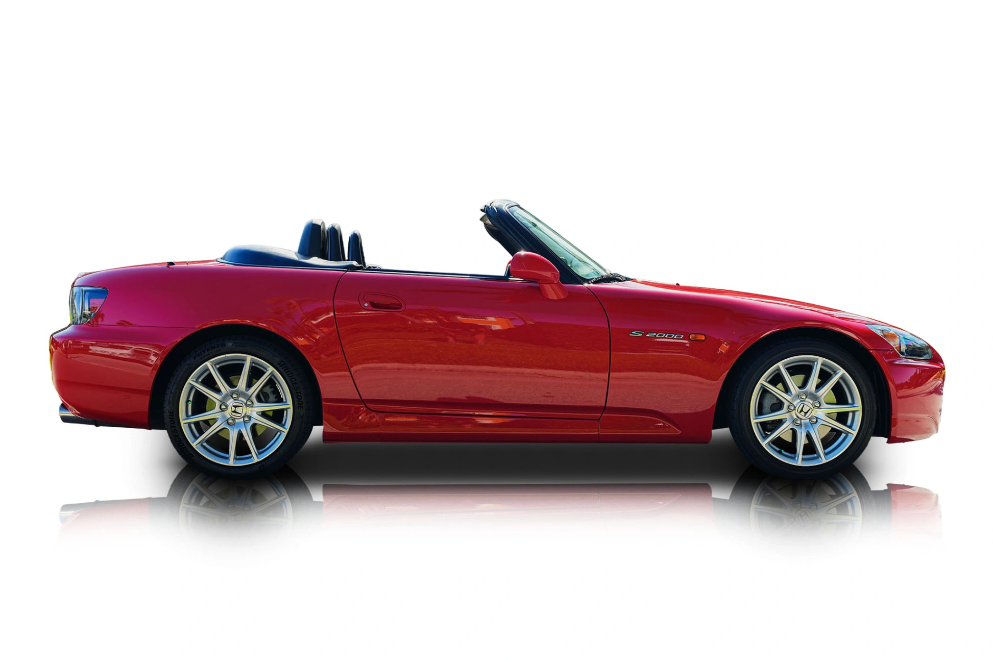 Passenger side photo of vehicle
