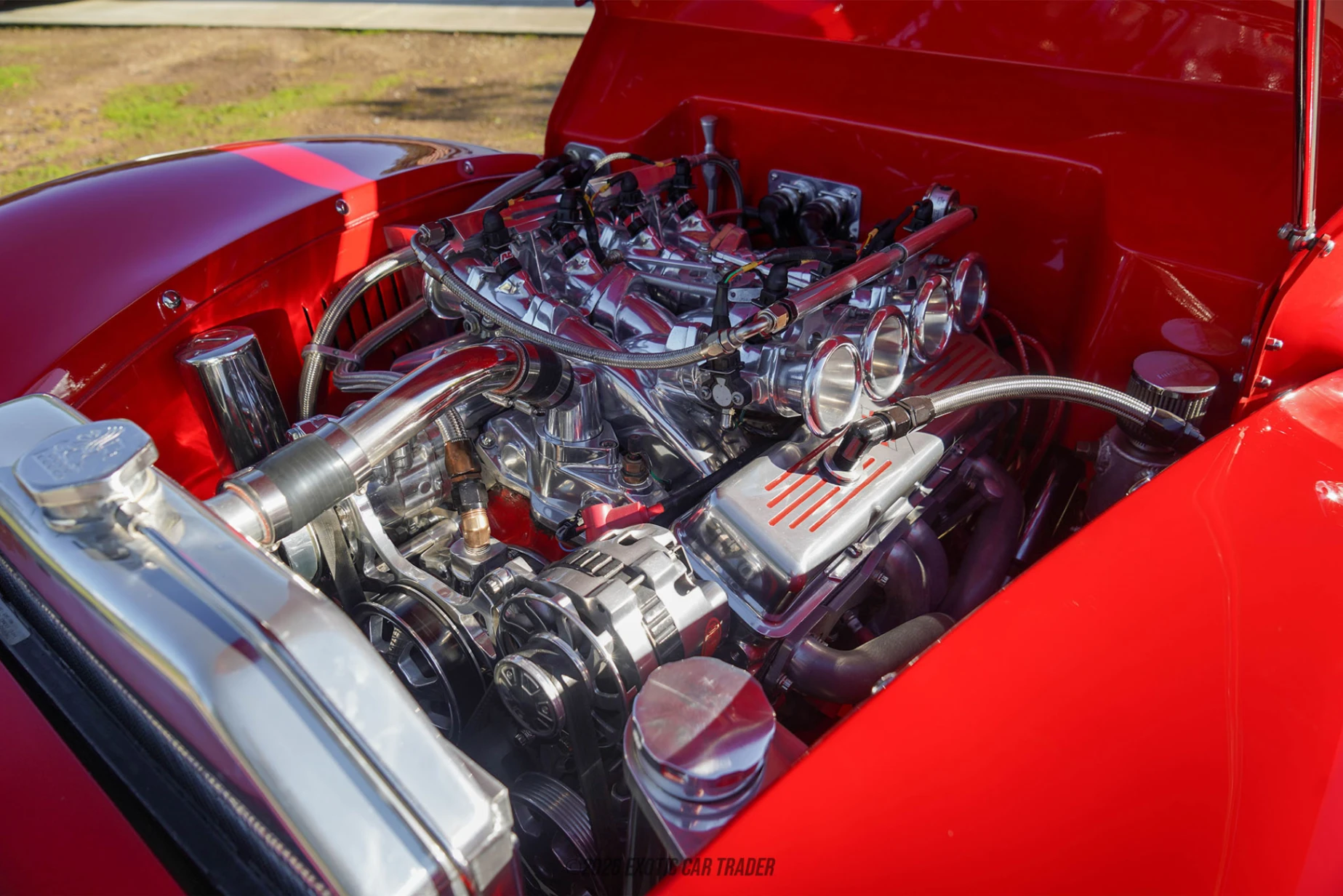 1940 Ford Deluxe - Engine Photo