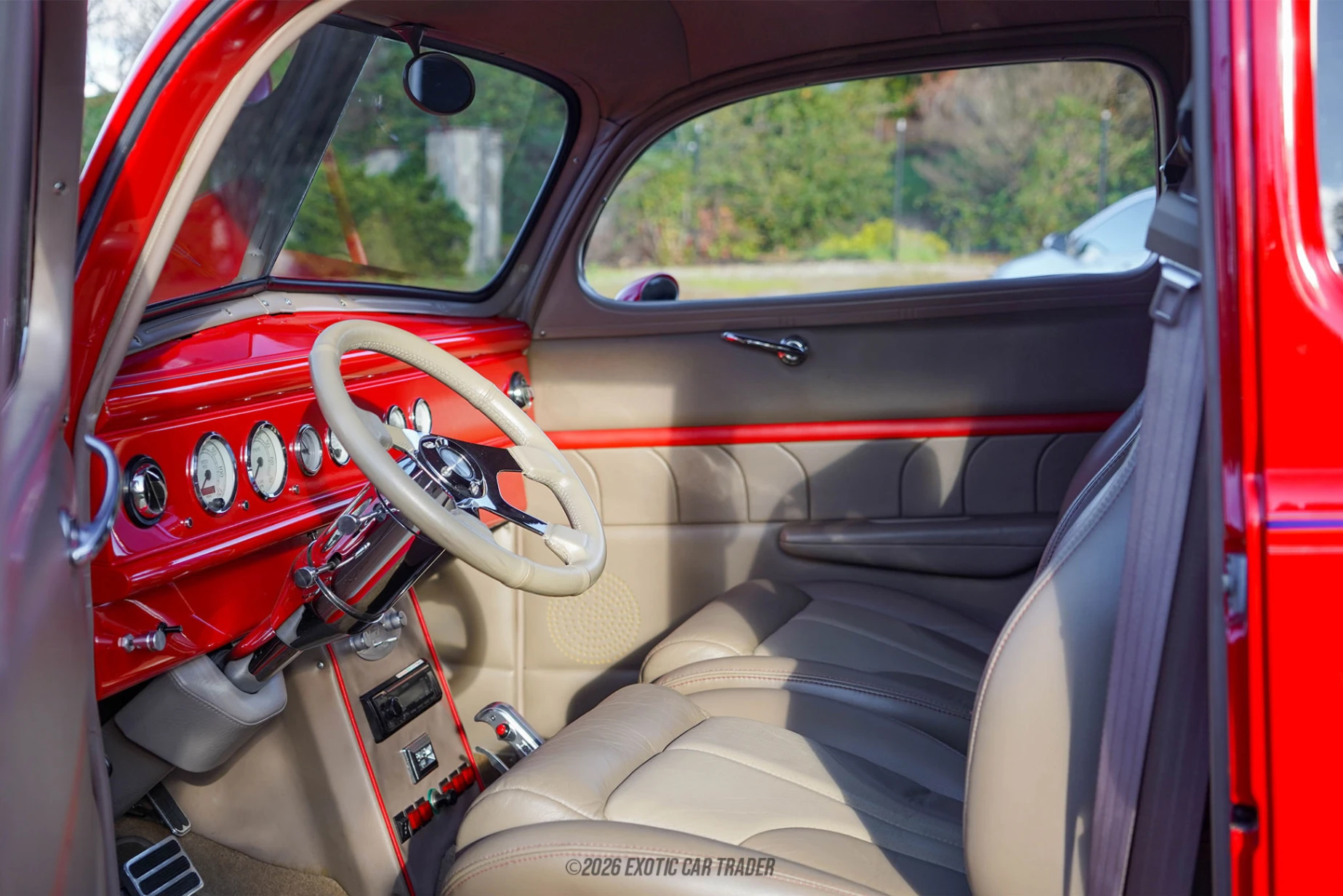 1940 Ford Deluxe - Interior Photo