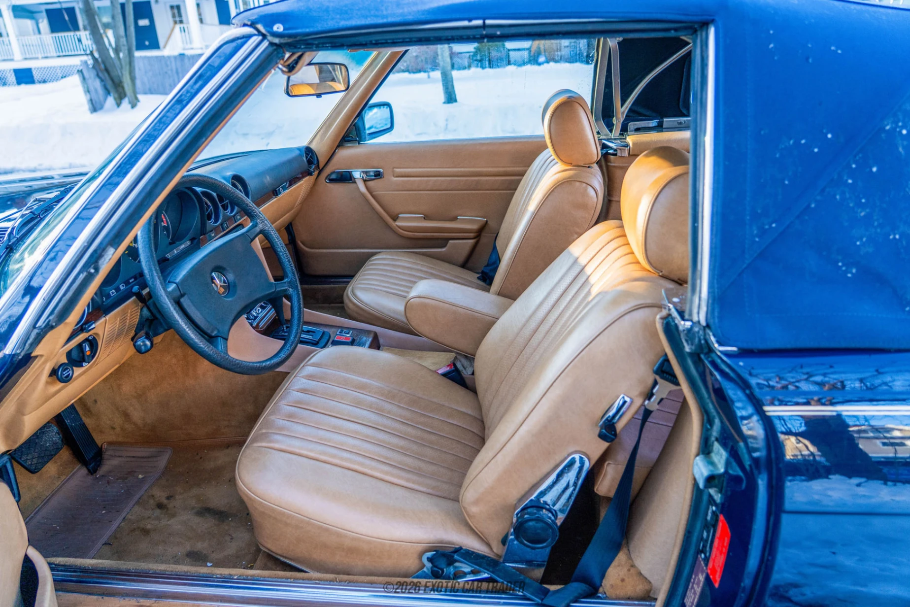 Mercedes-Benz 380SL Mercedes-Benz 380SL - Interior