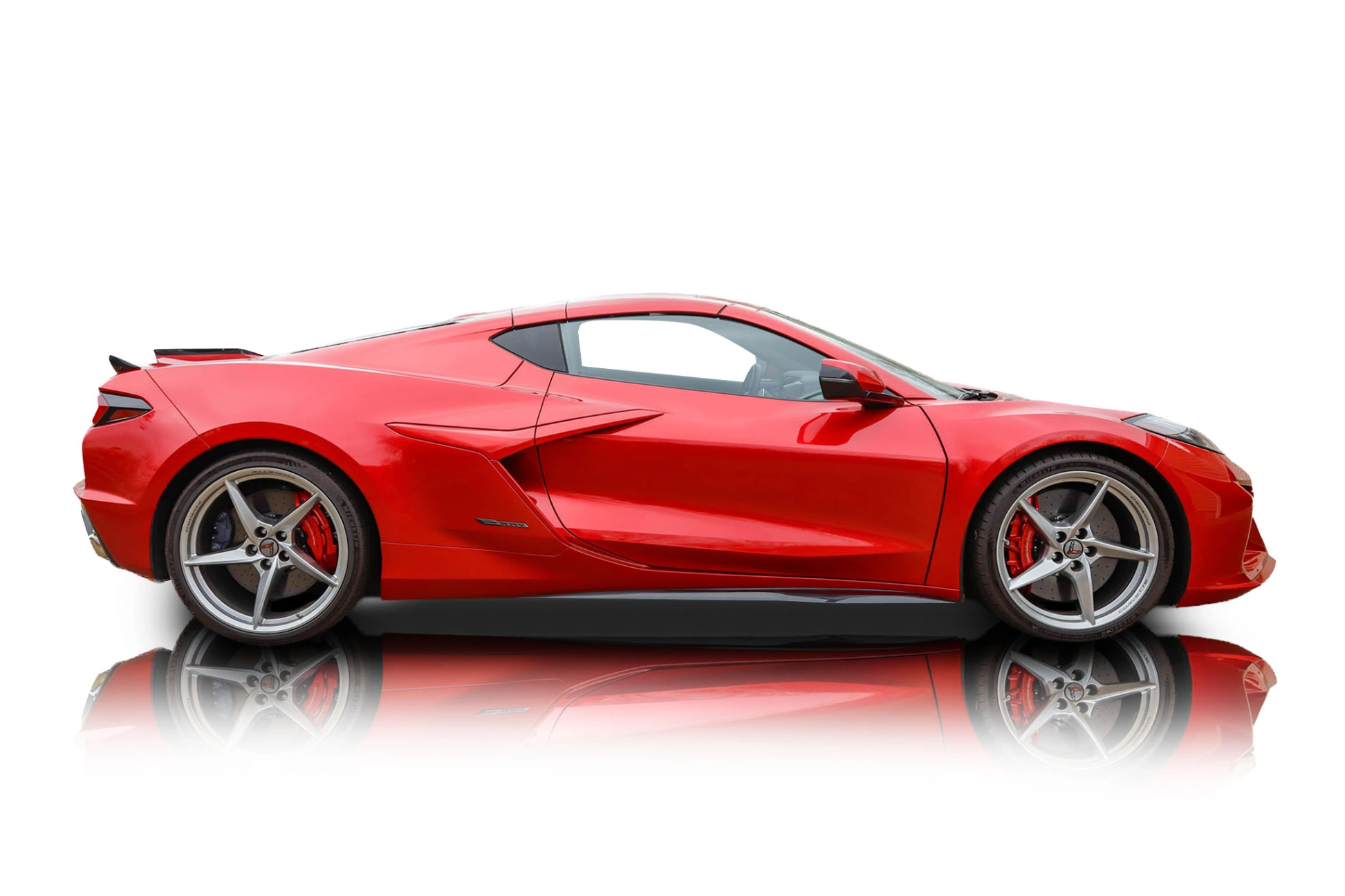 An incredible side shot photo of a car that you should buy.