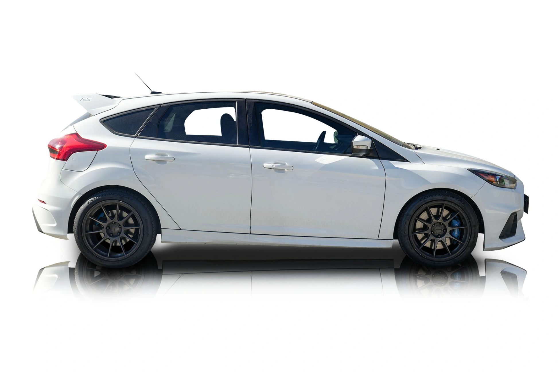 Passenger side photo of vehicle