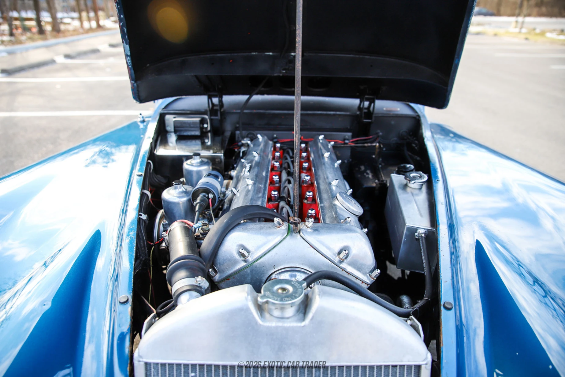 1956 Jaguar XK - Engine Photo