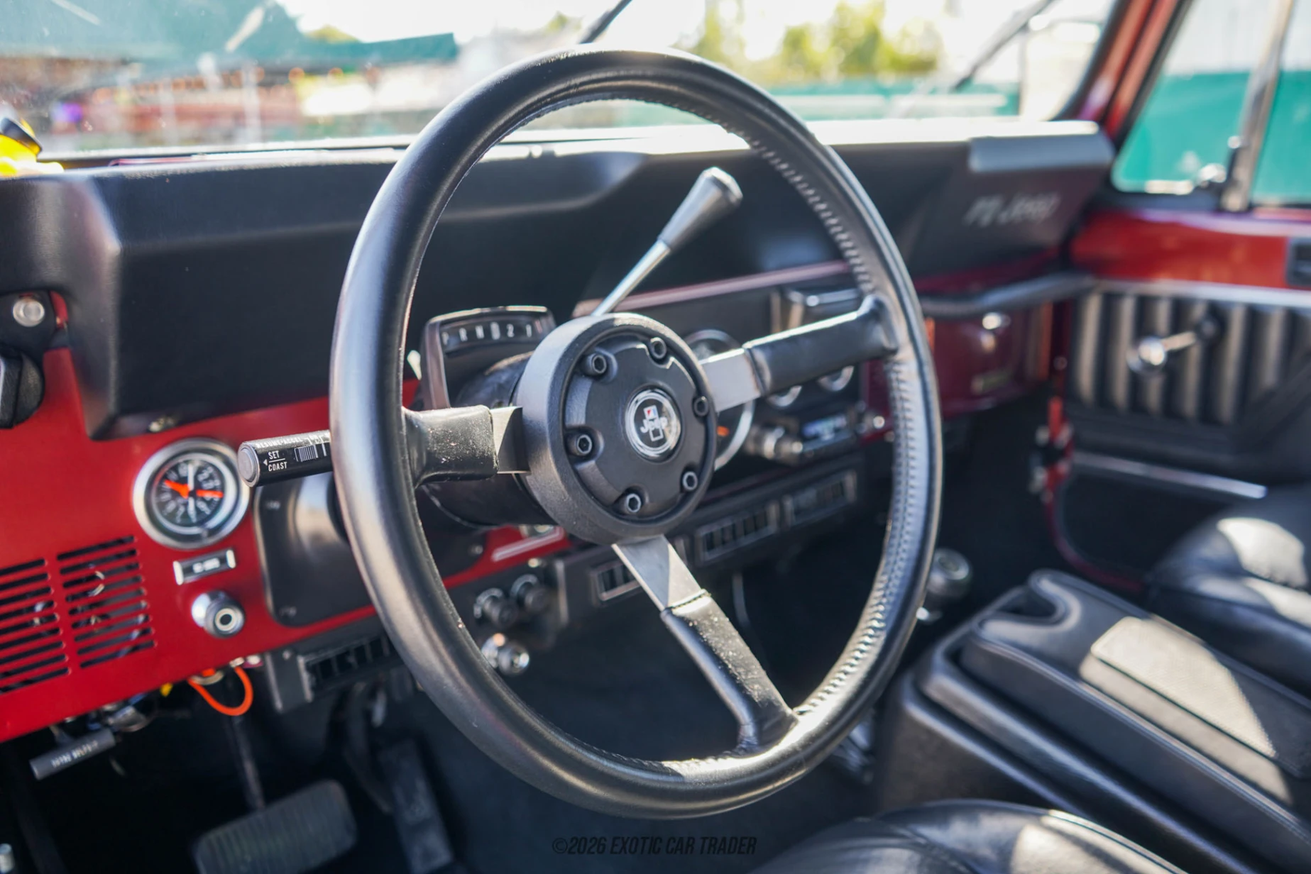 Jeep CJ-7 Jeep CJ-7 - Interior