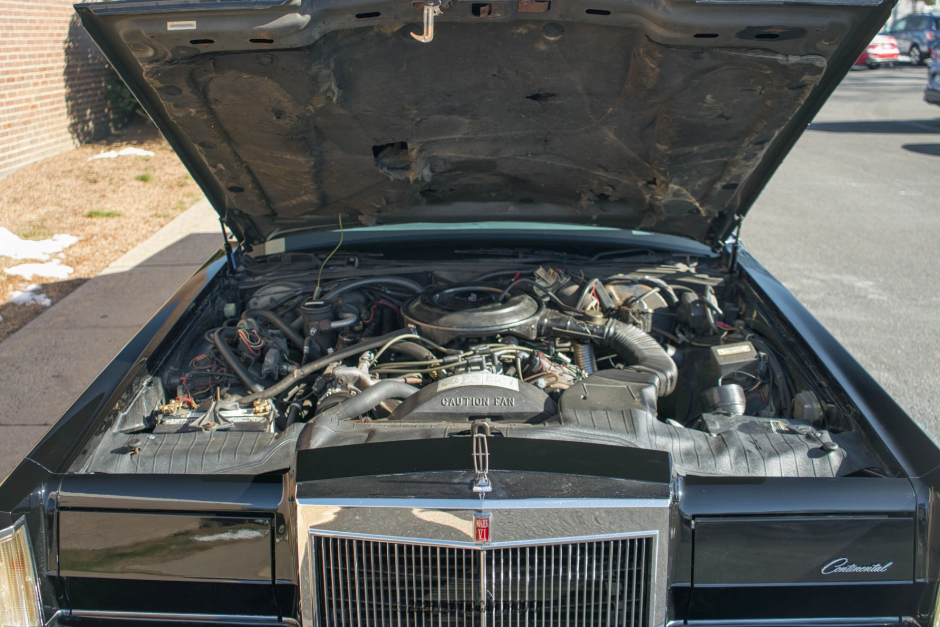 1983 Lincoln Continental - Engine Photo