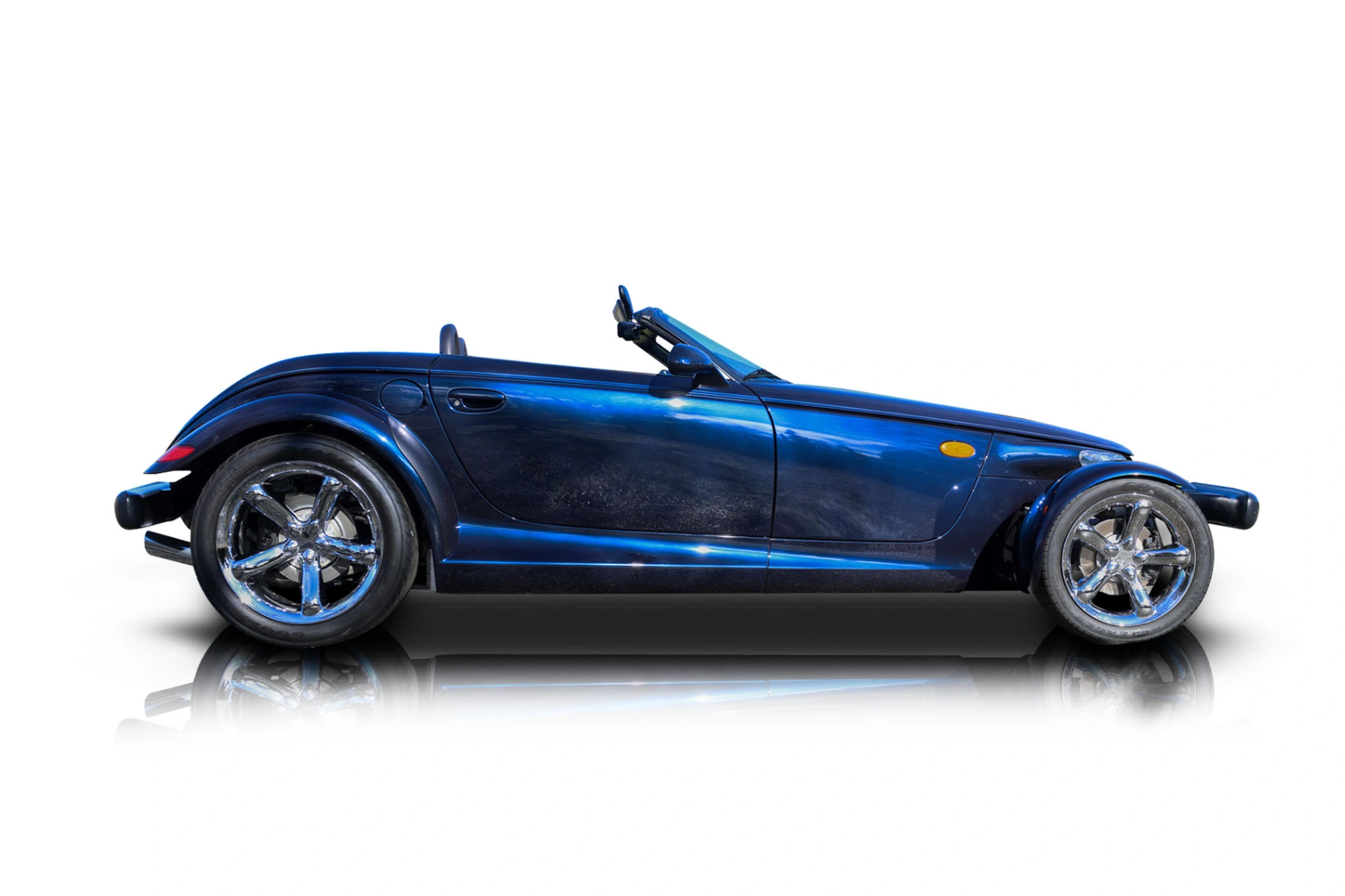 An incredible side shot photo of a car that you should buy.