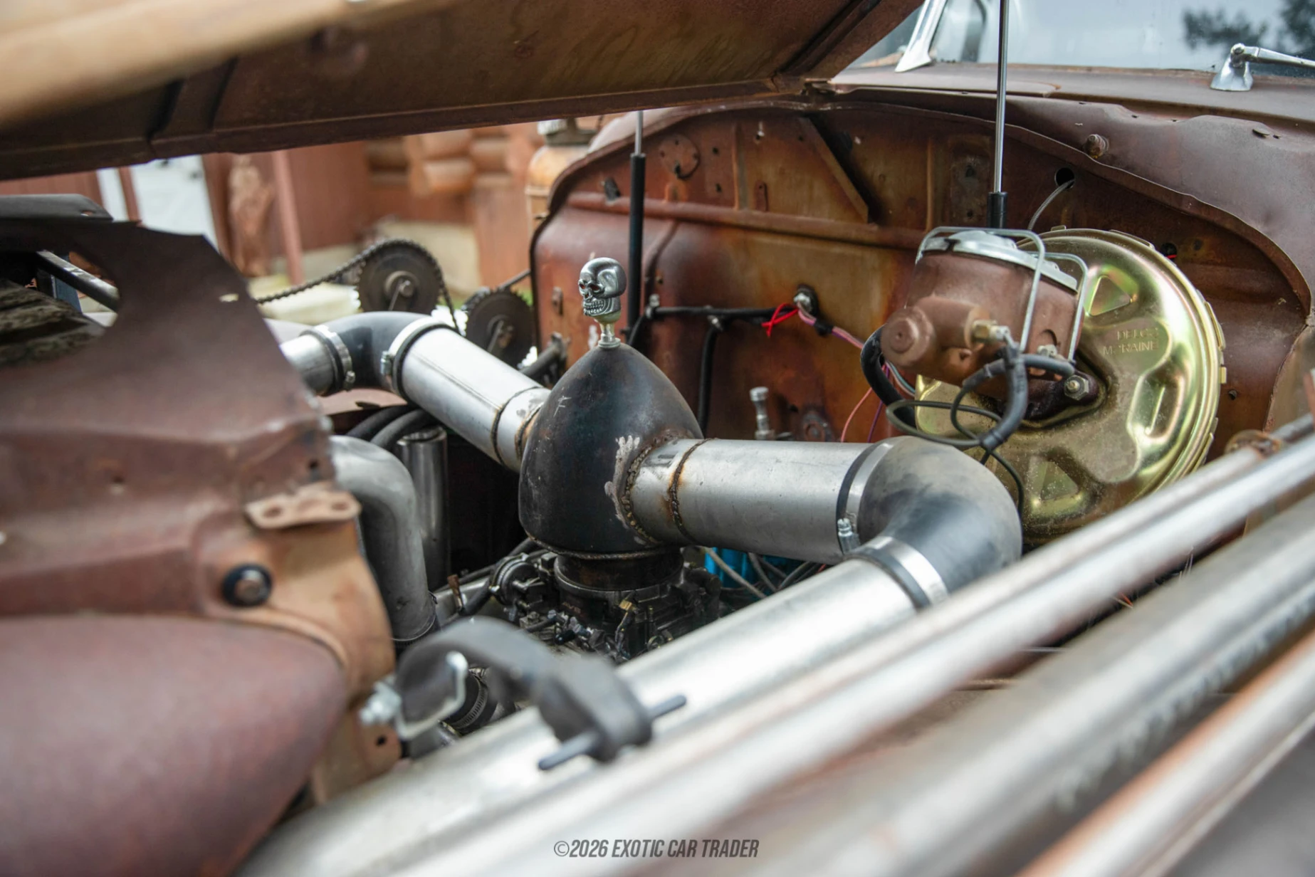 1938 Hudson Terraplane - Engine Photo