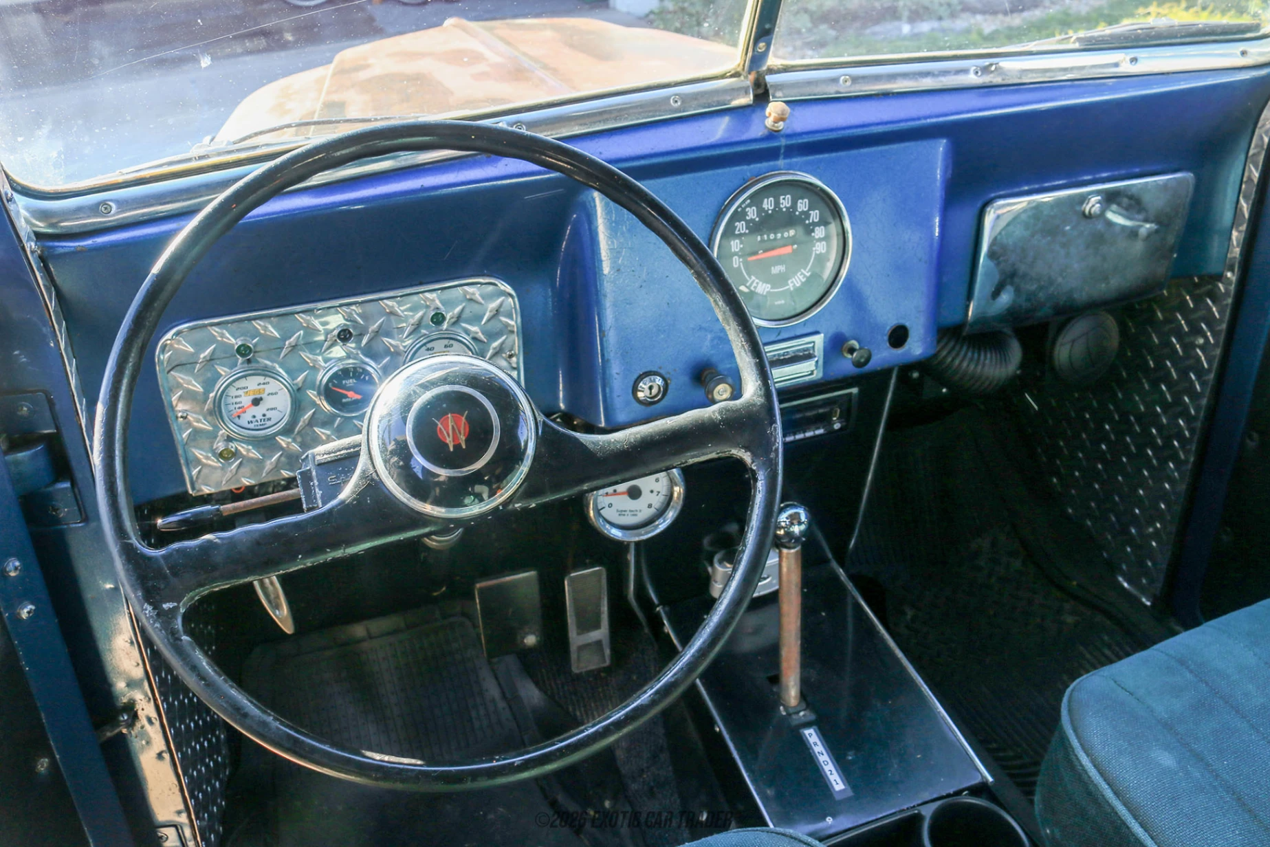 Willys Station Sedan Willys Station Sedan - Interior
