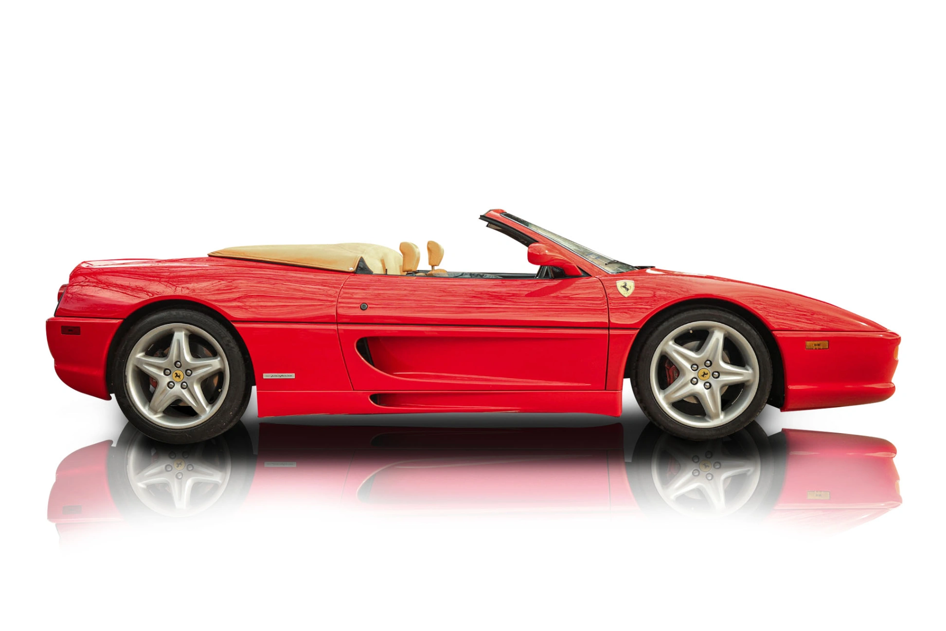 An incredible side shot photo of a car that you should buy.