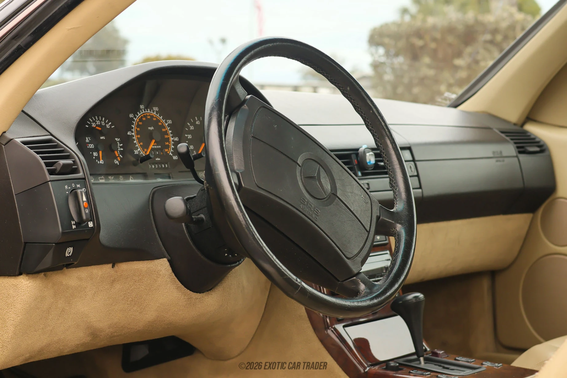 1990 Mercedes-Benz 300SL - Interior Photo