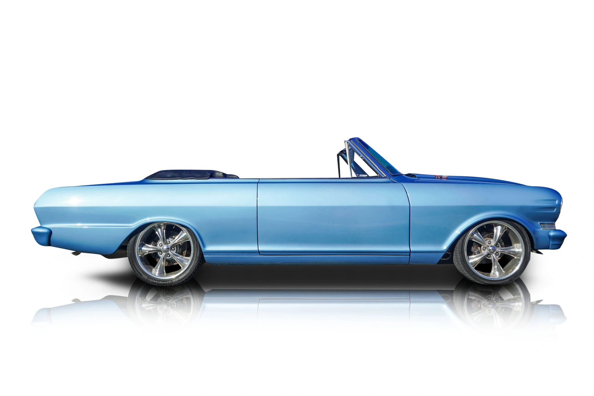 An incredible side shot photo of a Chevrolet Nova that you should buy.