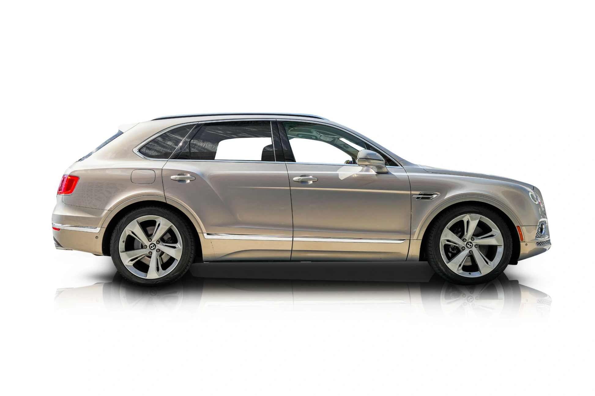 An incredible side shot photo of a car that you should buy.