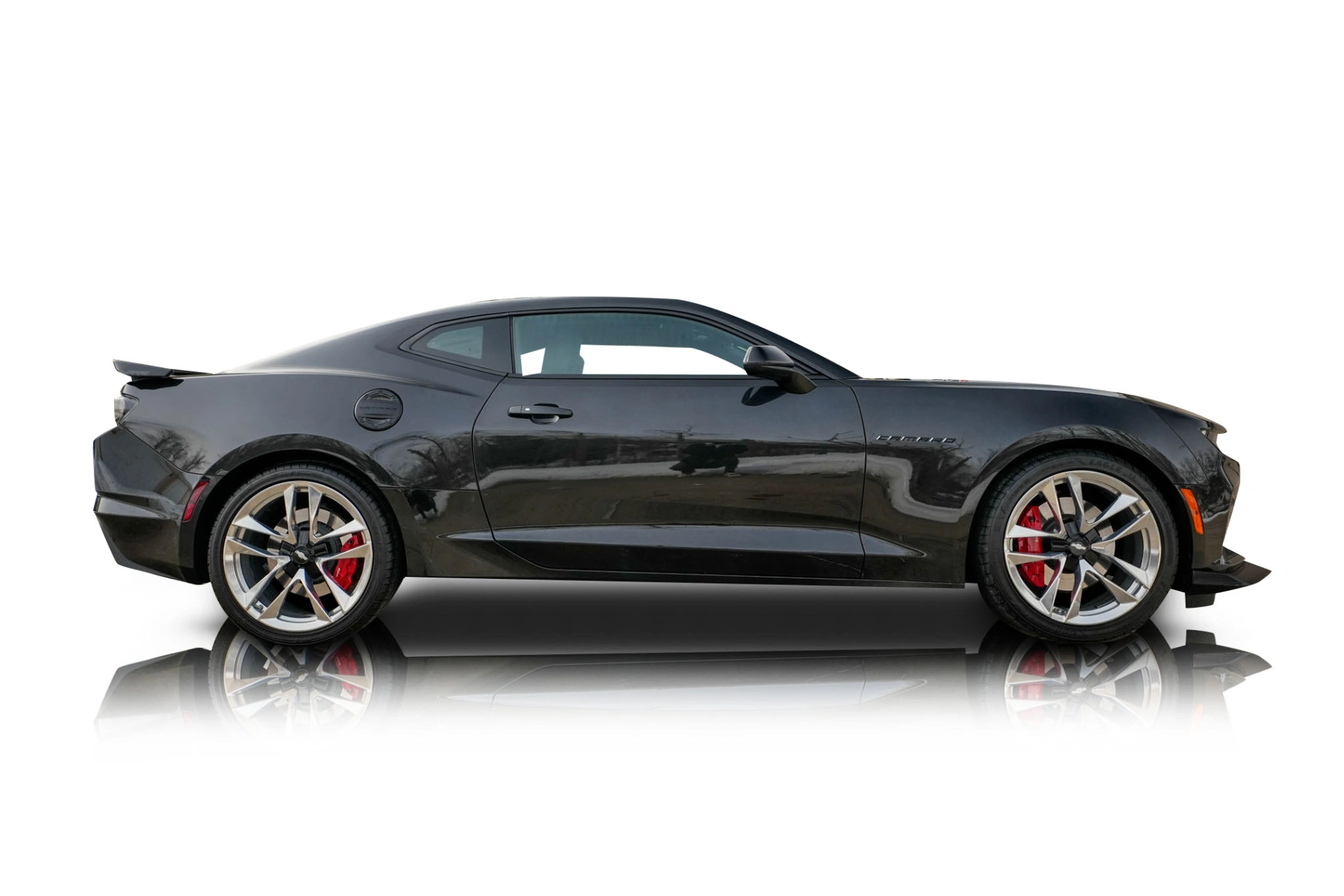 An incredible side shot photo of a car that you should buy.