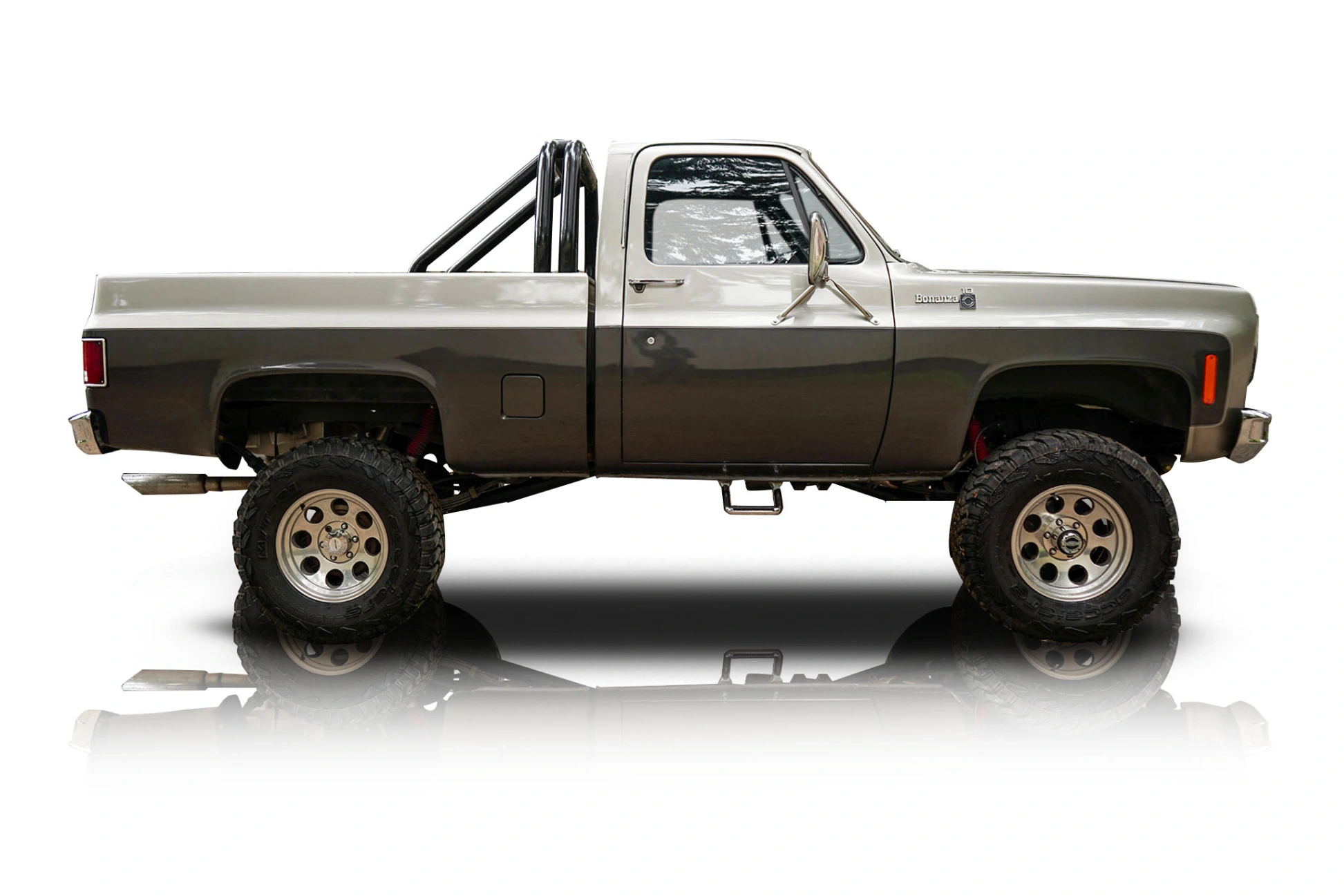 An incredible side shot photo of a Chevrolet K10 previously listed on Exotic Car Trader