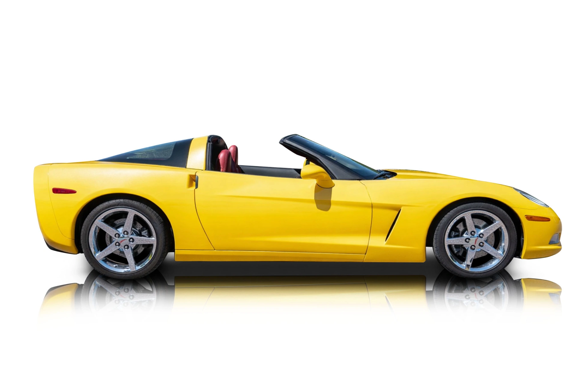An incredible side shot photo of a Chevrolet Corvette that you should buy.