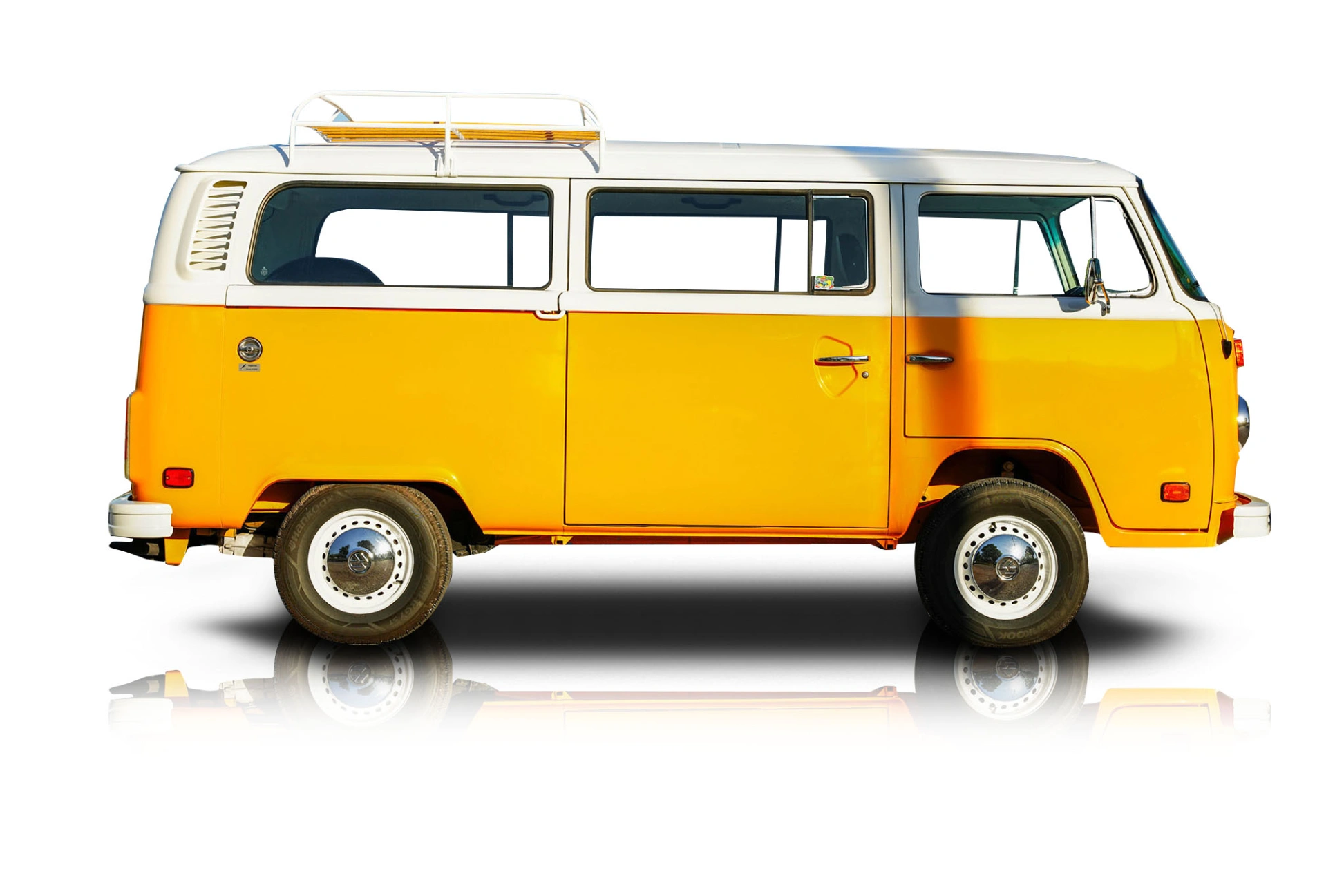 Passenger side photo of vehicle