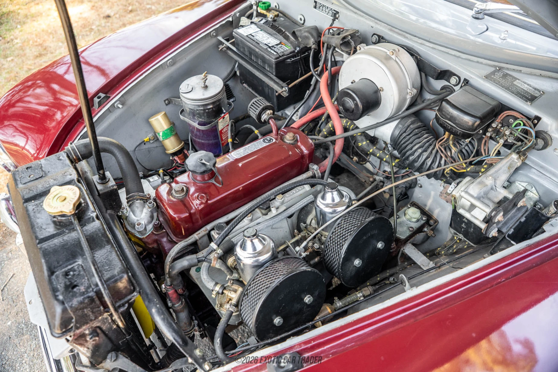 1957 MG Magnette - Engine Photo
