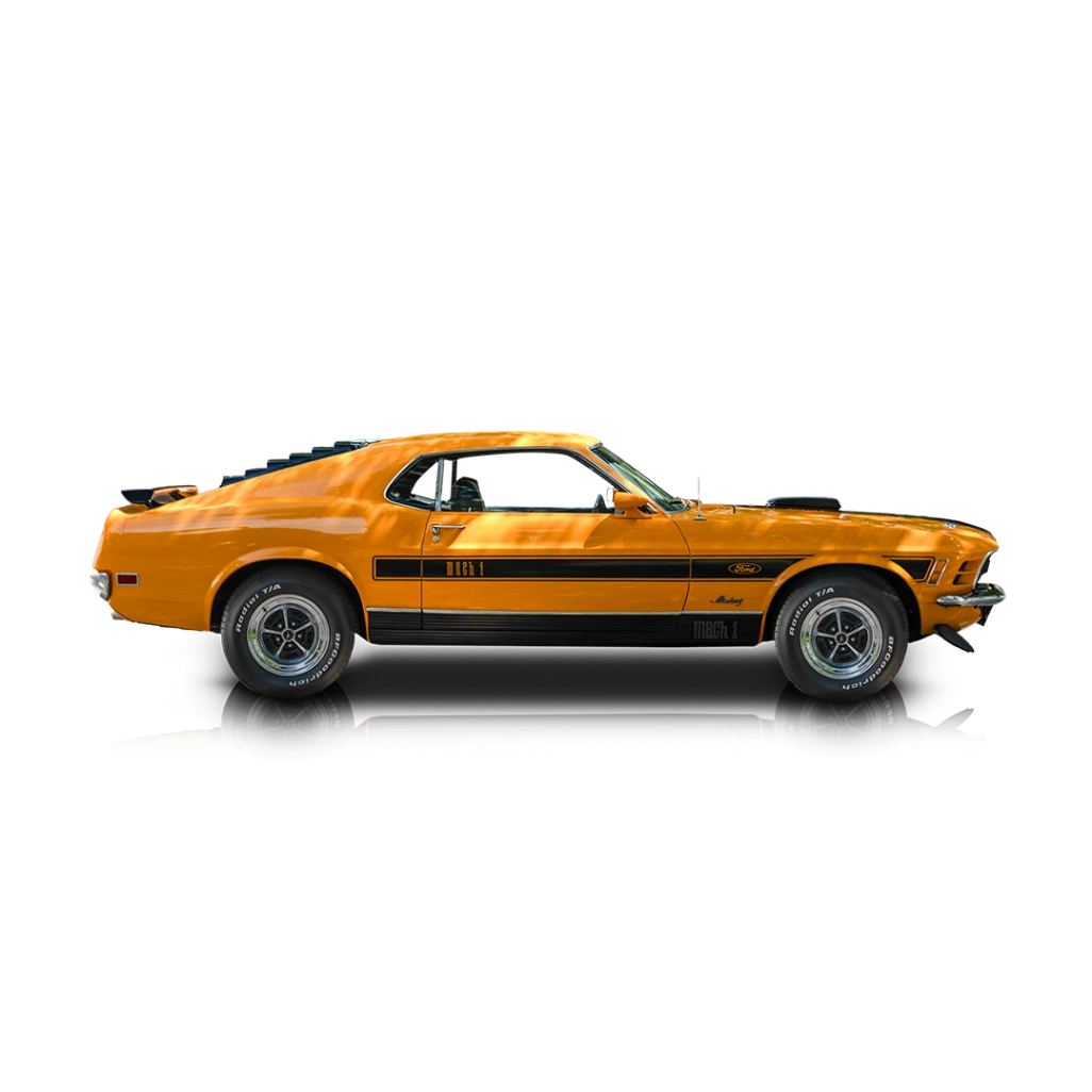 1970 Ford Mustang - Passenger side