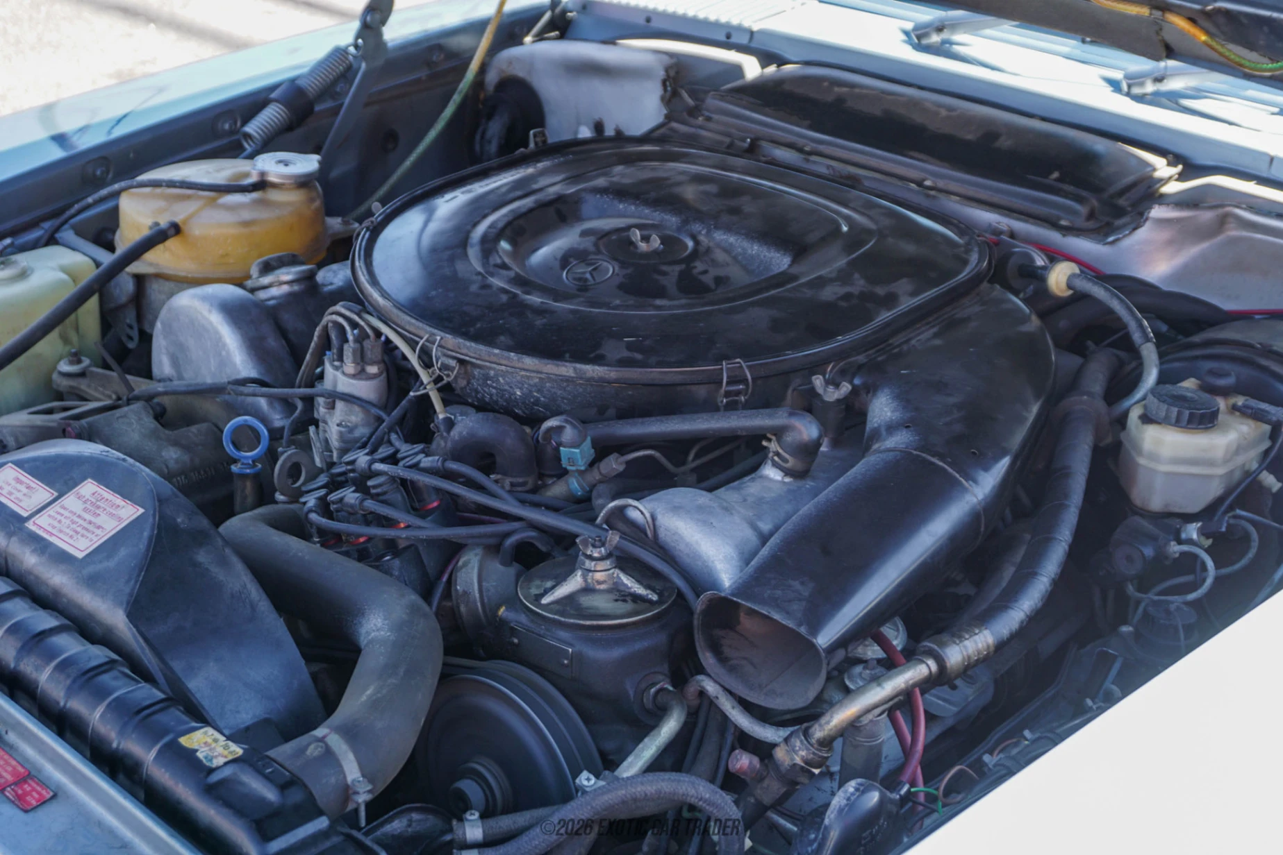 1976 Mercedes-Benz 450SL - Engine Photo