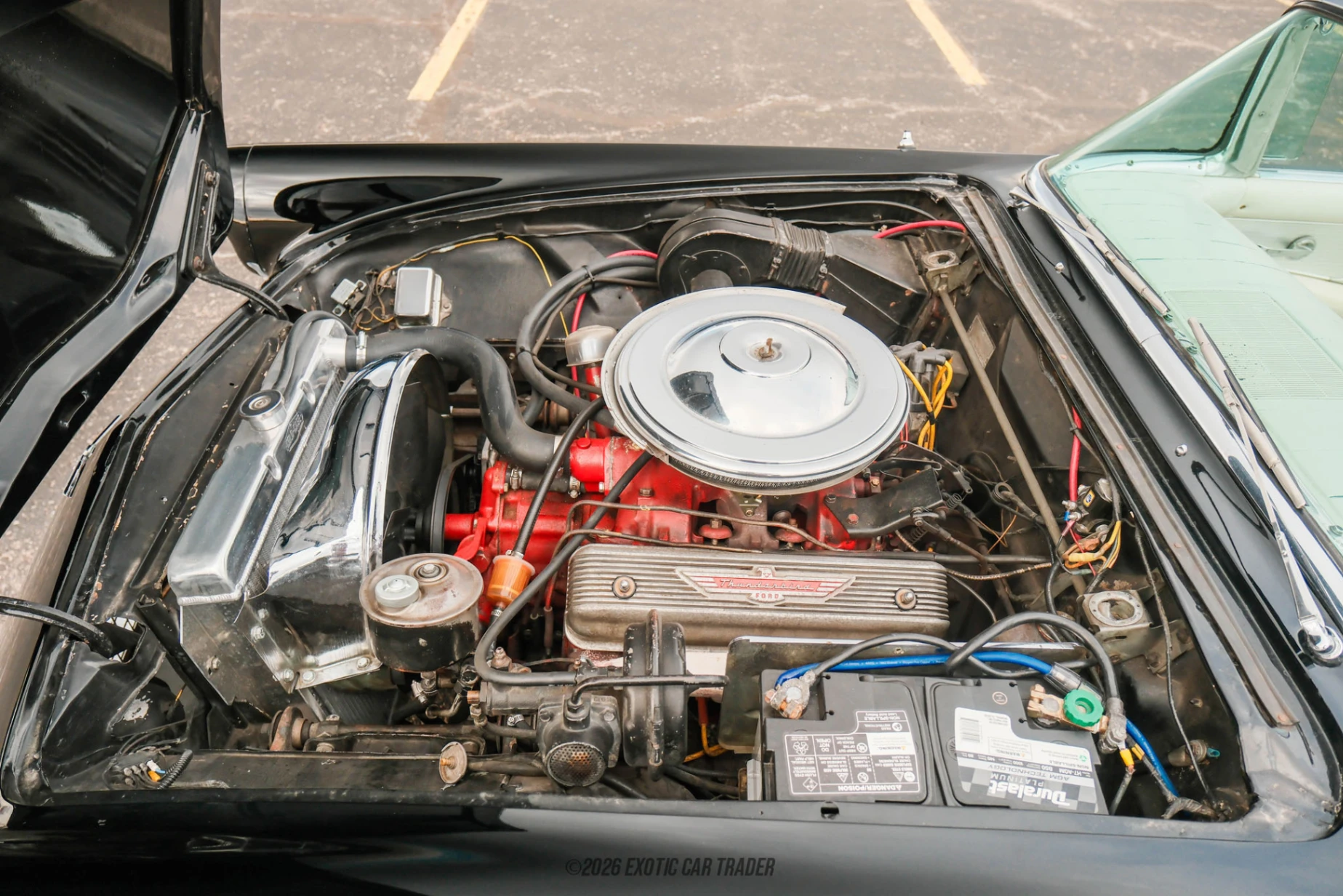 1957 Ford Thunderbird - Engine Photo