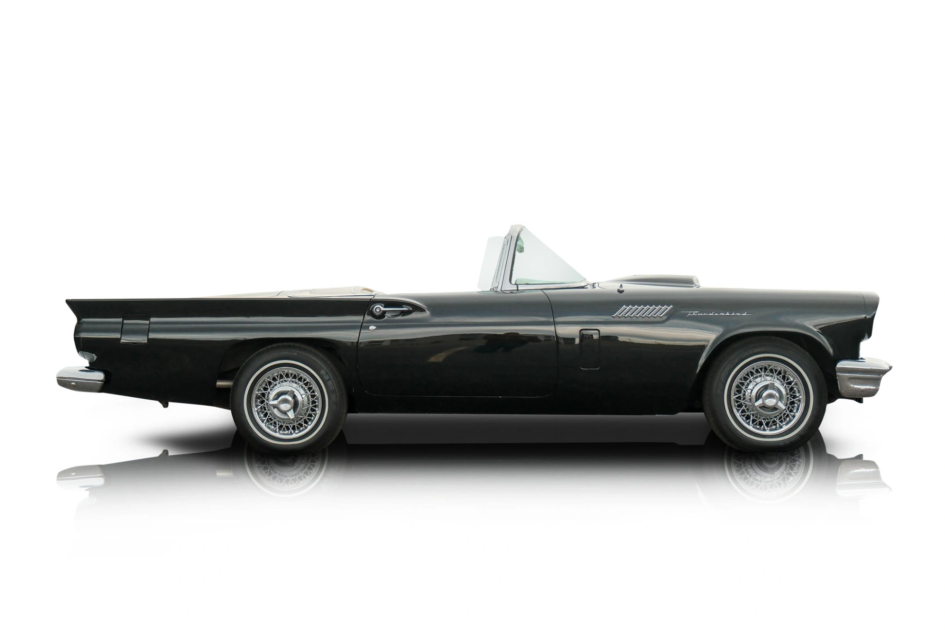 An incredible side shot photo of a Ford Thunderbird that you should buy.