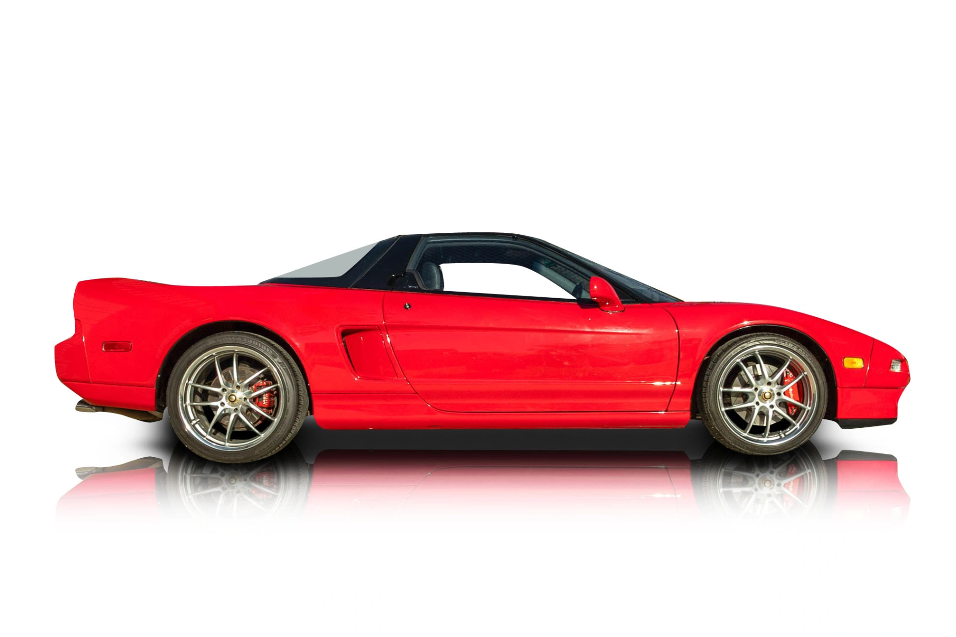 An incredible side shot photo of a Acura NSX that you should buy.