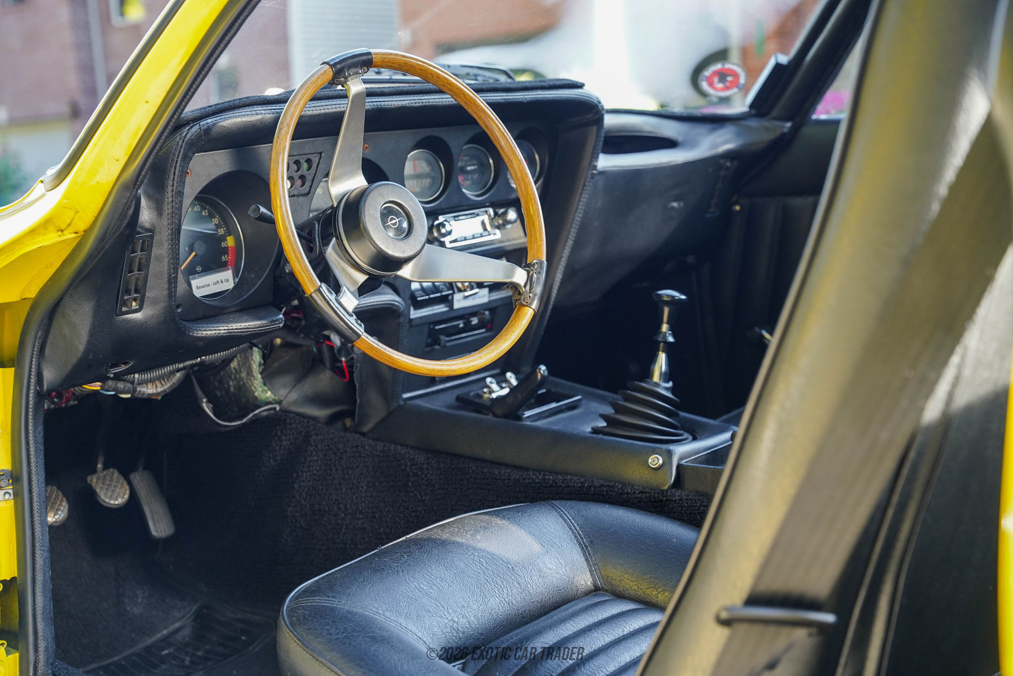 Opel GT Opel GT - Interior