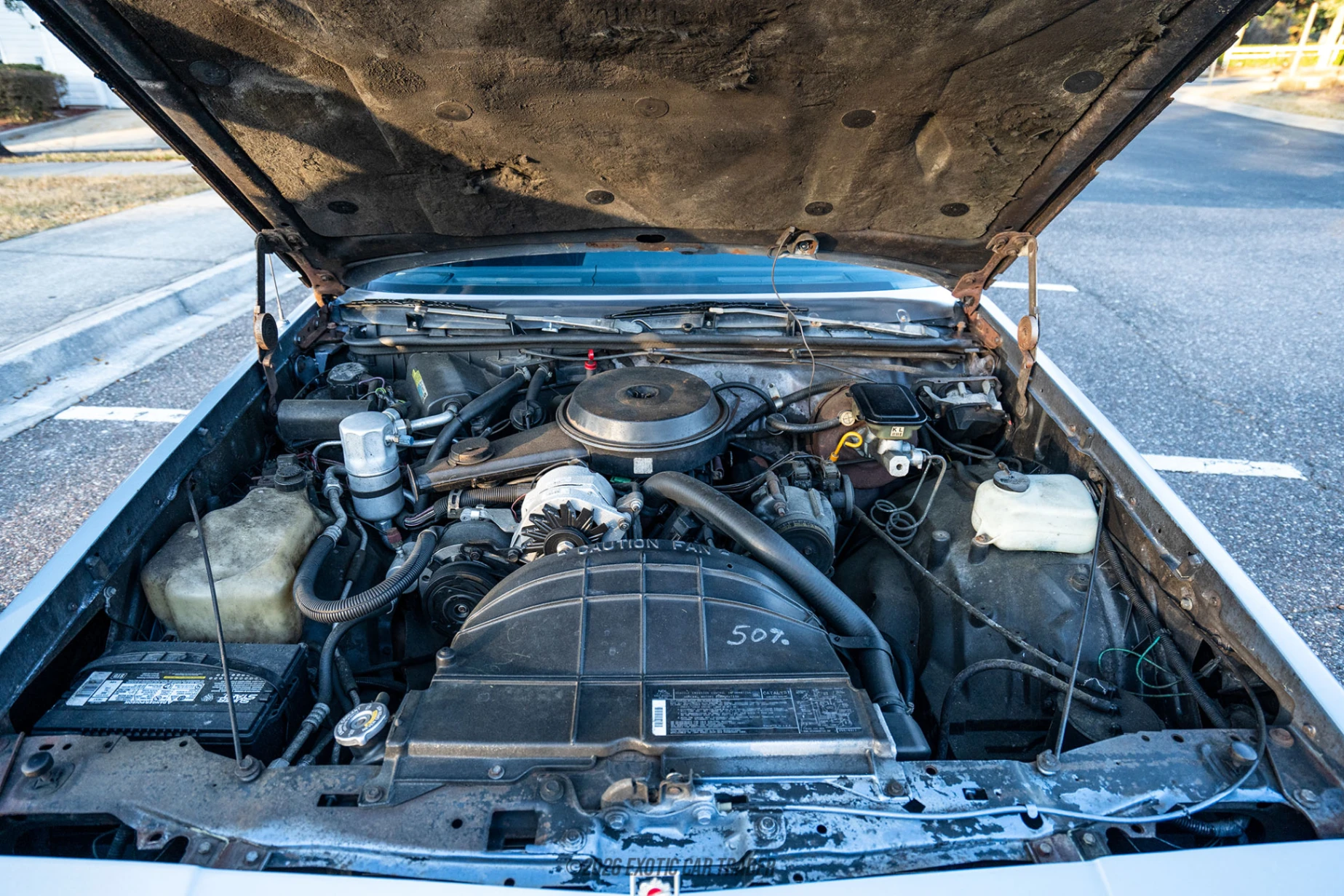 1984 Oldsmobile Cutlass - Engine Photo