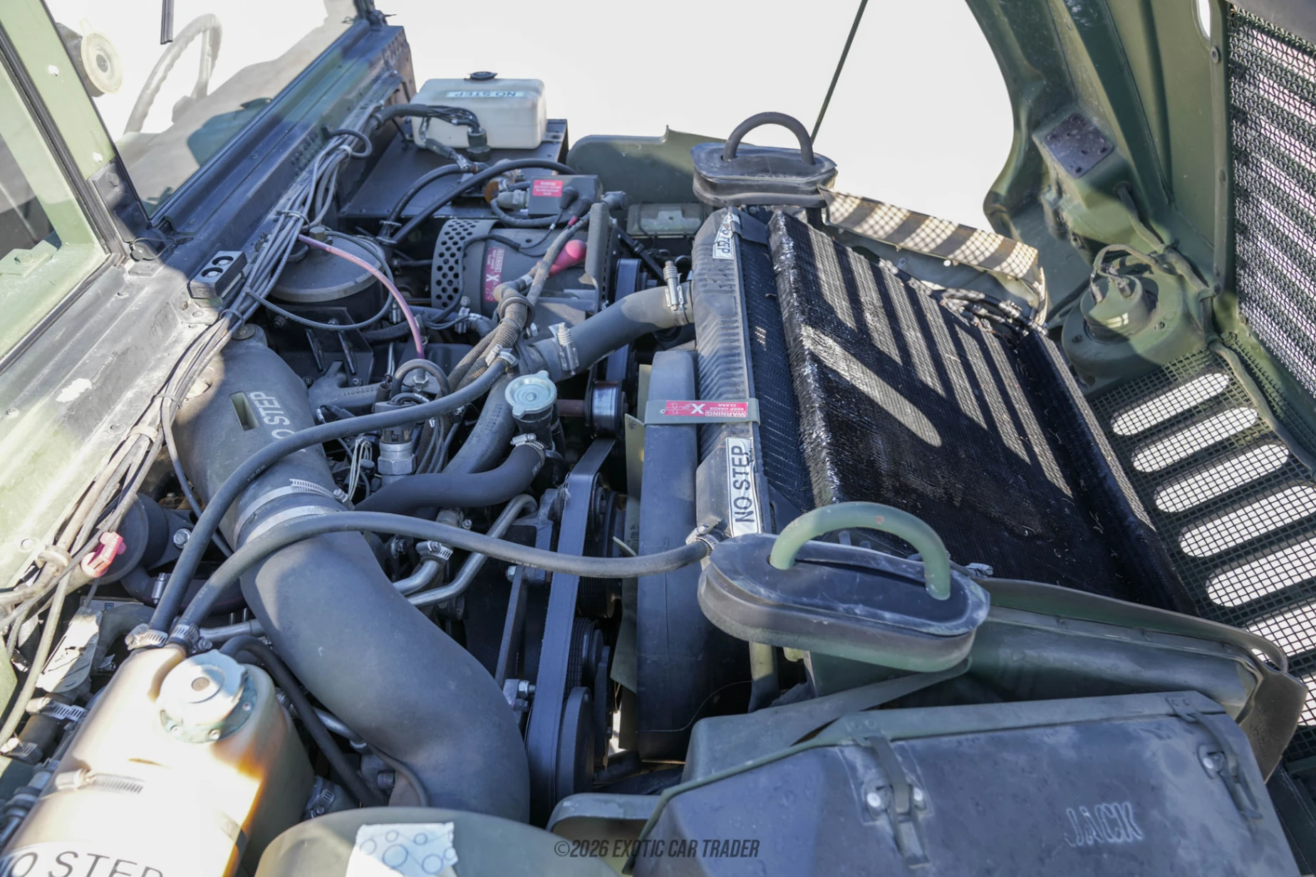 2010 AM General Humvee - Engine Photo