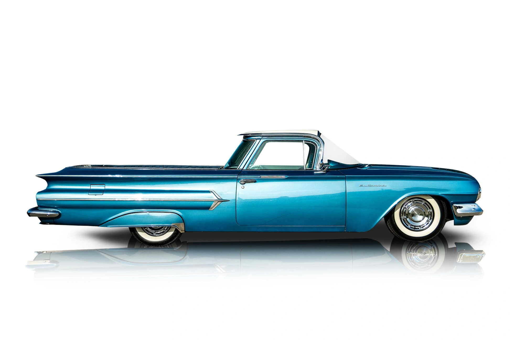 An incredible side shot photo of a Chevrolet El Camino that you should buy.