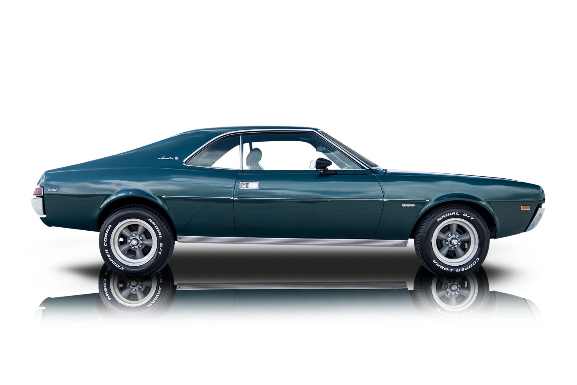 An incredible side shot photo of a AMC Javelin that you should buy.