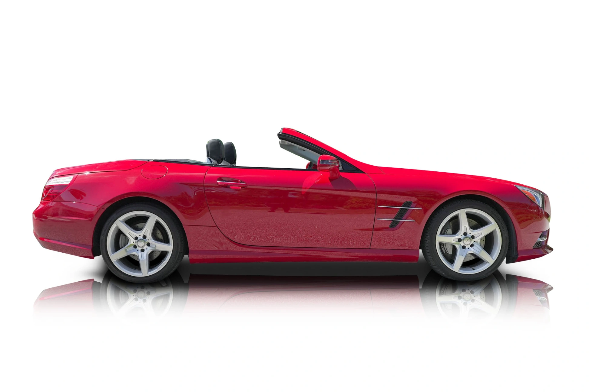 An incredible side shot photo of a car that you should buy.