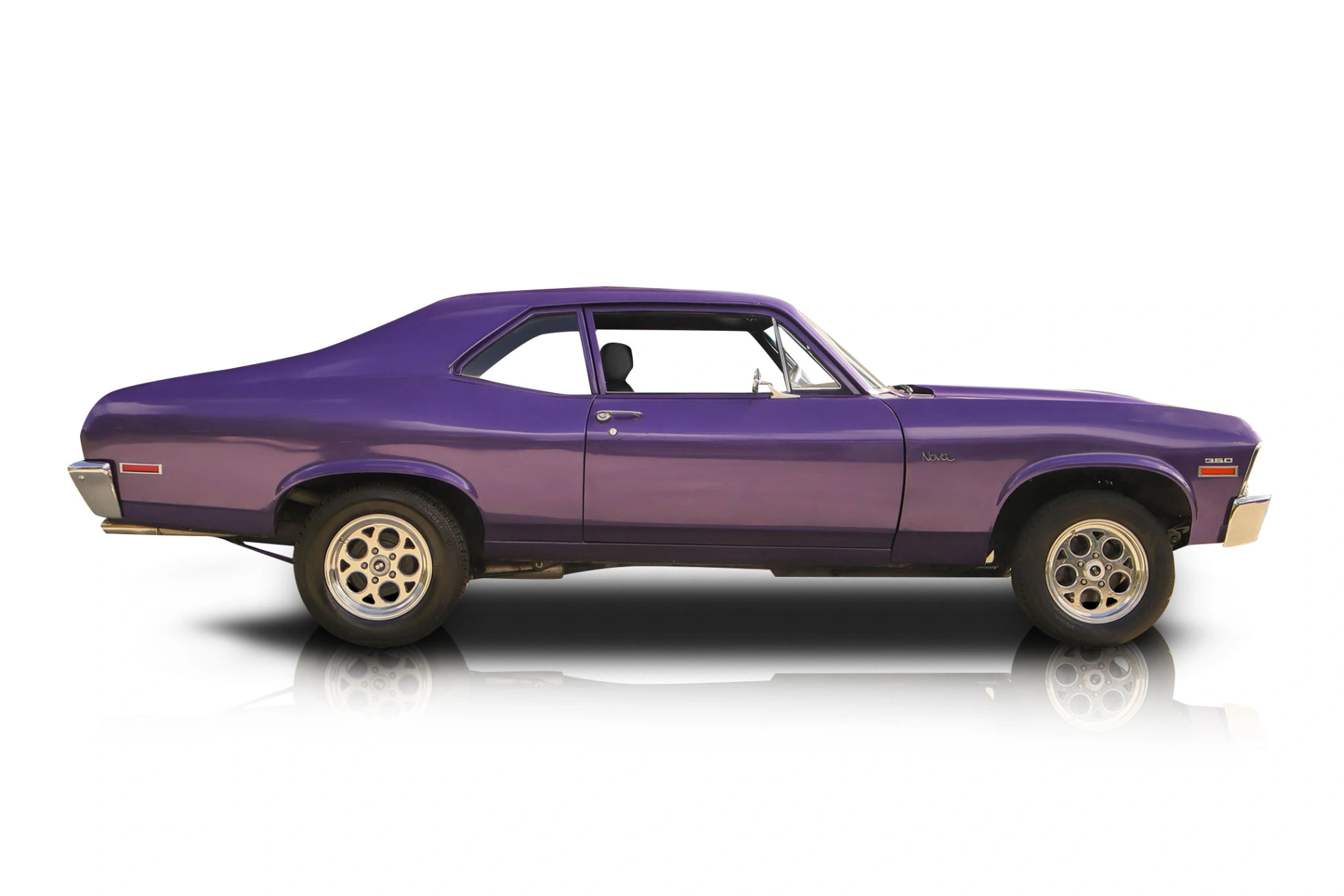 An incredible side shot photo of a Chevrolet Nova that you should buy.