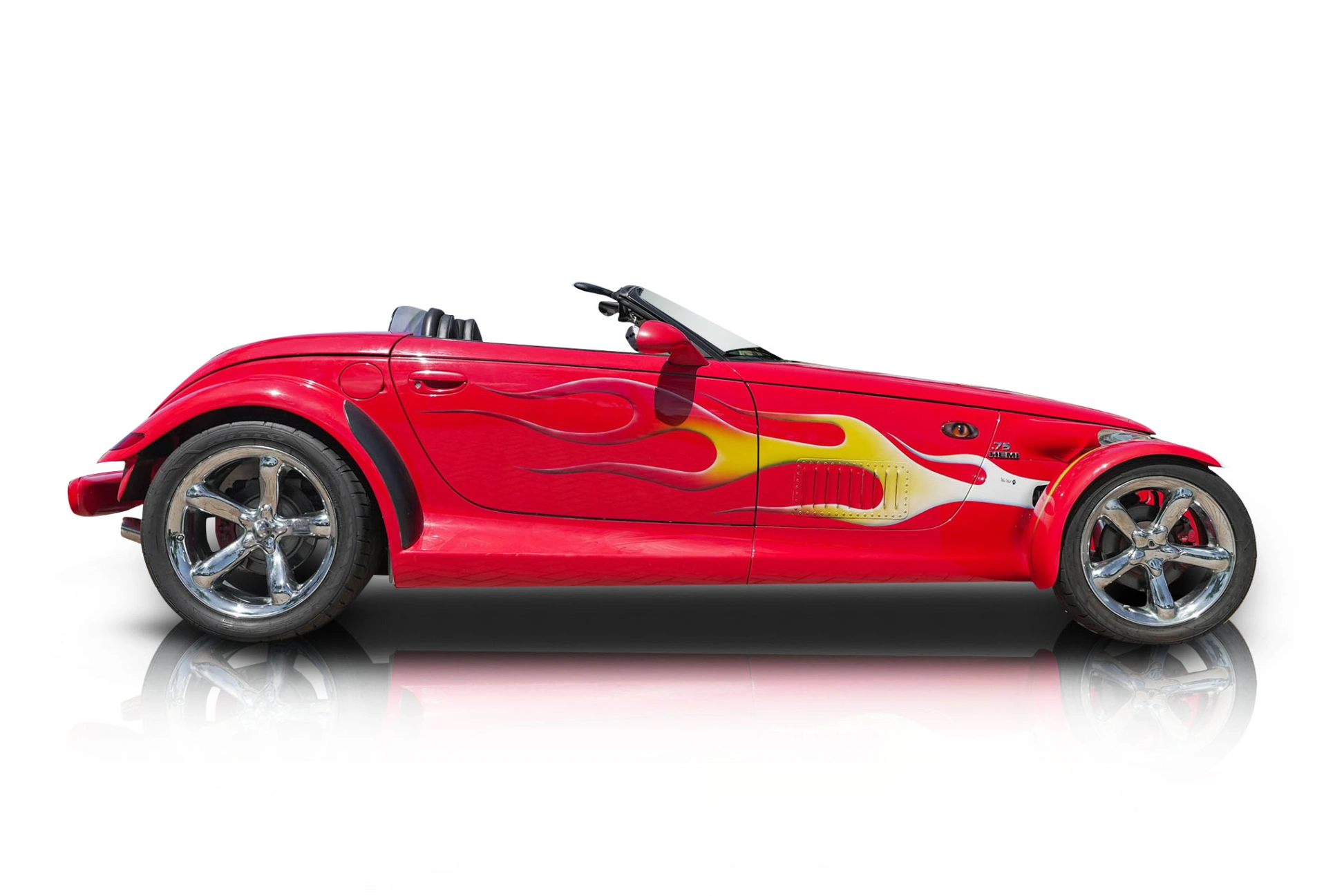 An incredible side shot photo of a Plymouth Prowler that you should buy.