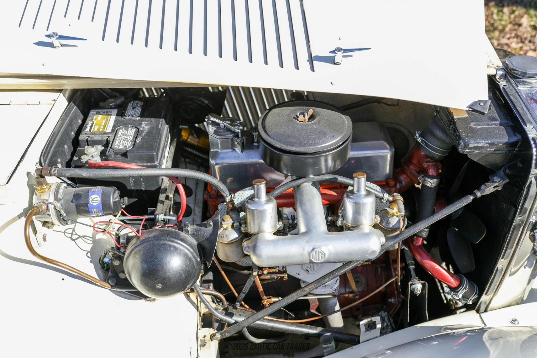 1952 MG TD - Engine Photo