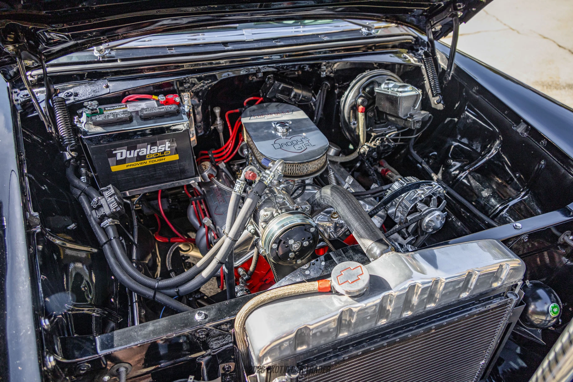 1956 Chevrolet 210 - Engine Photo
