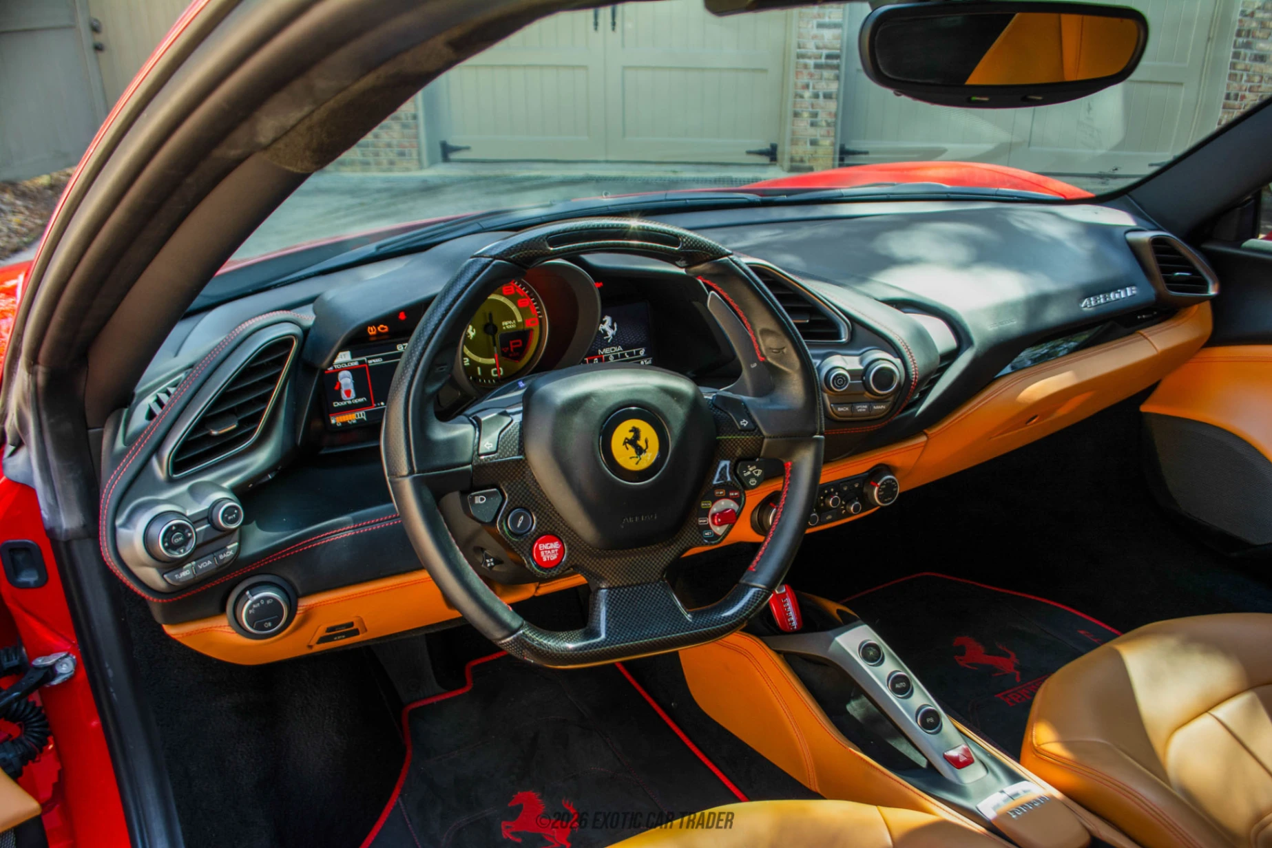 2017 Ferrari 488 GTB - Interior Photo