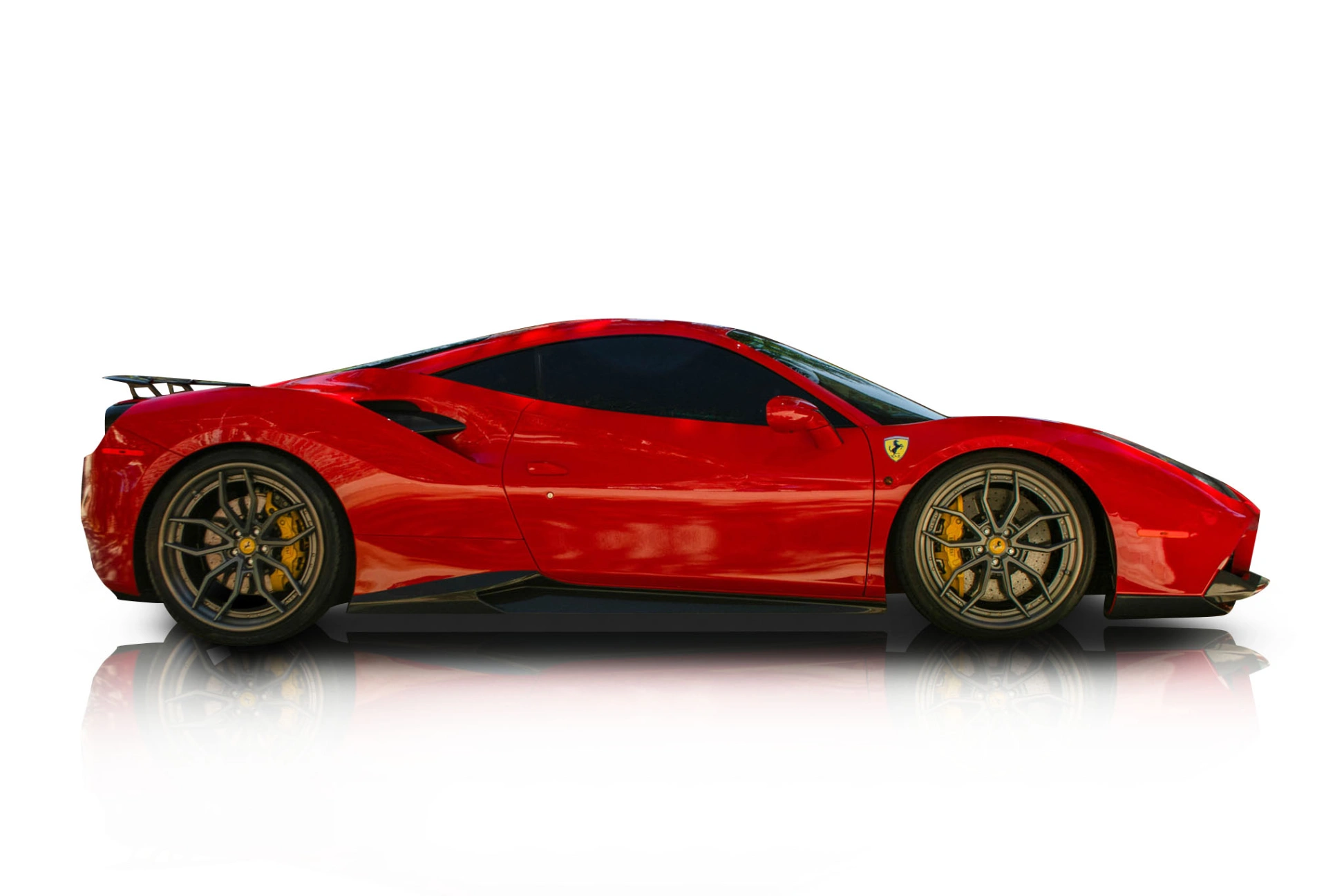 An incredible side shot photo of a car that you should buy.
